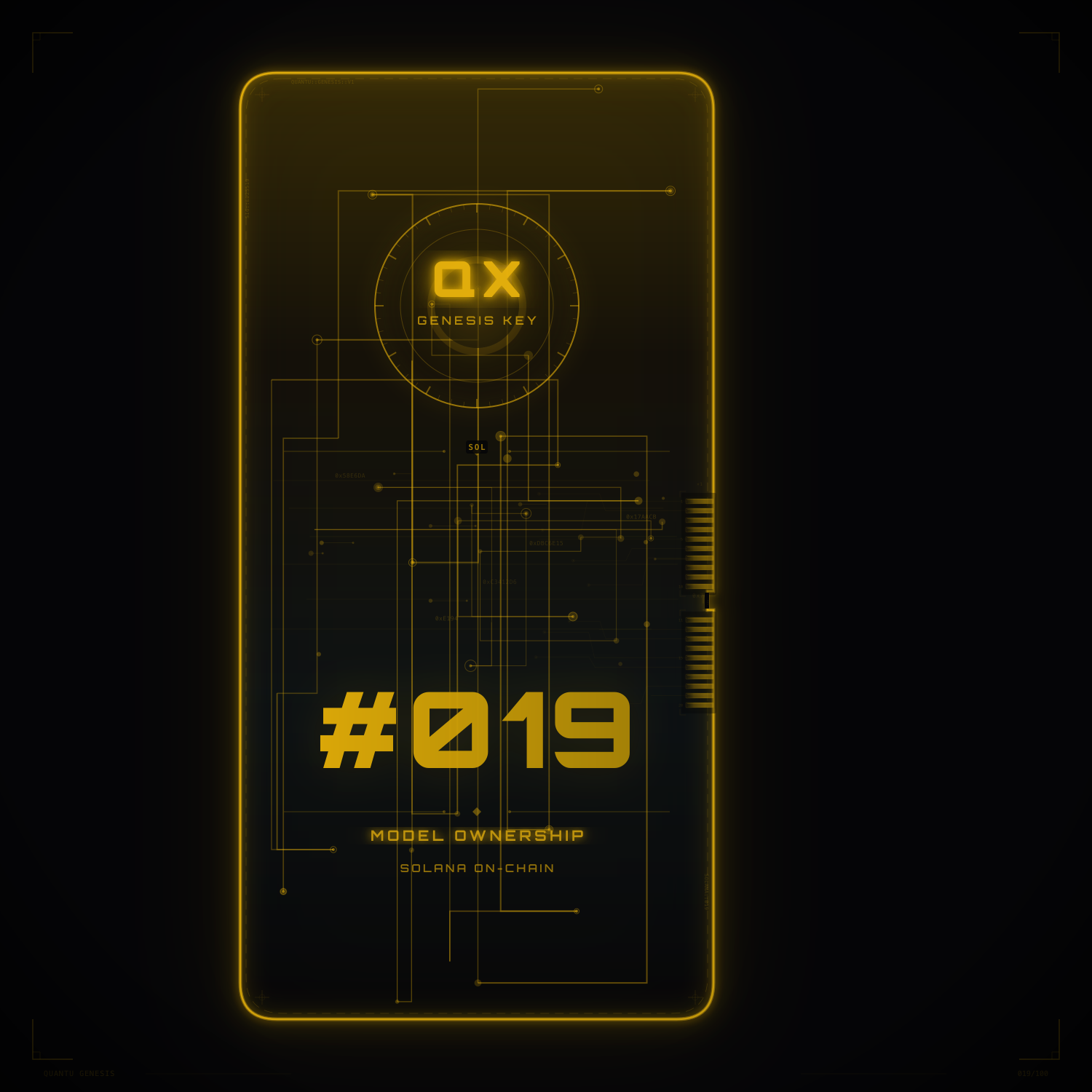 QX Genesis Key #019