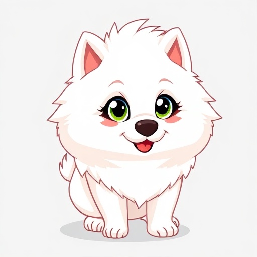 WHITE SAMOYED