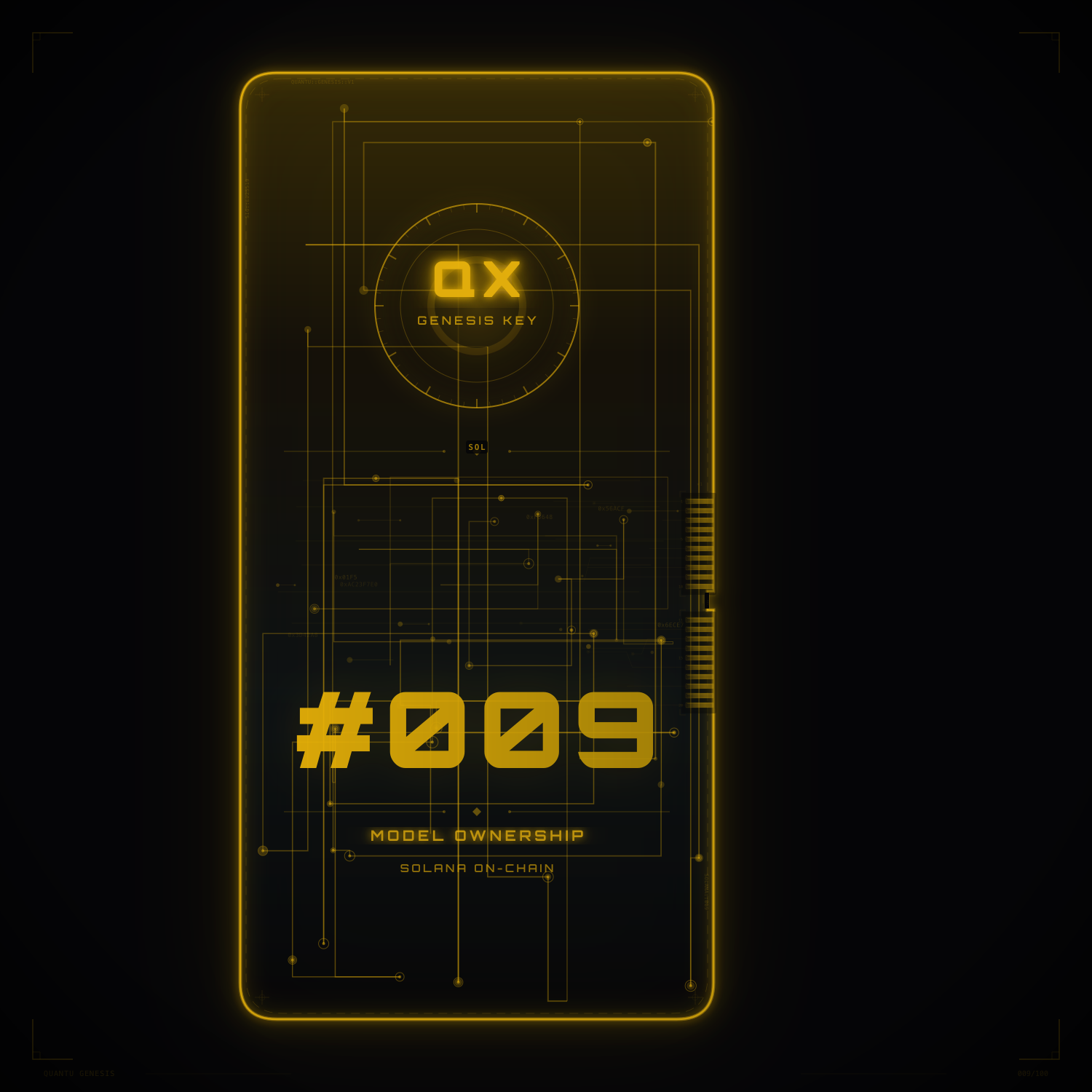 QX Genesis Key #009
