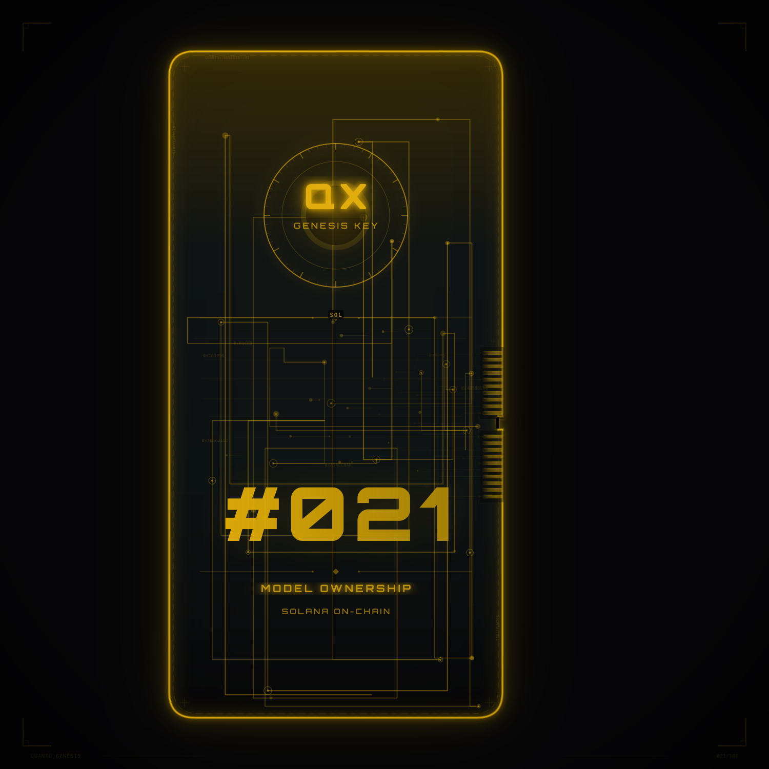 QX Genesis Key #021