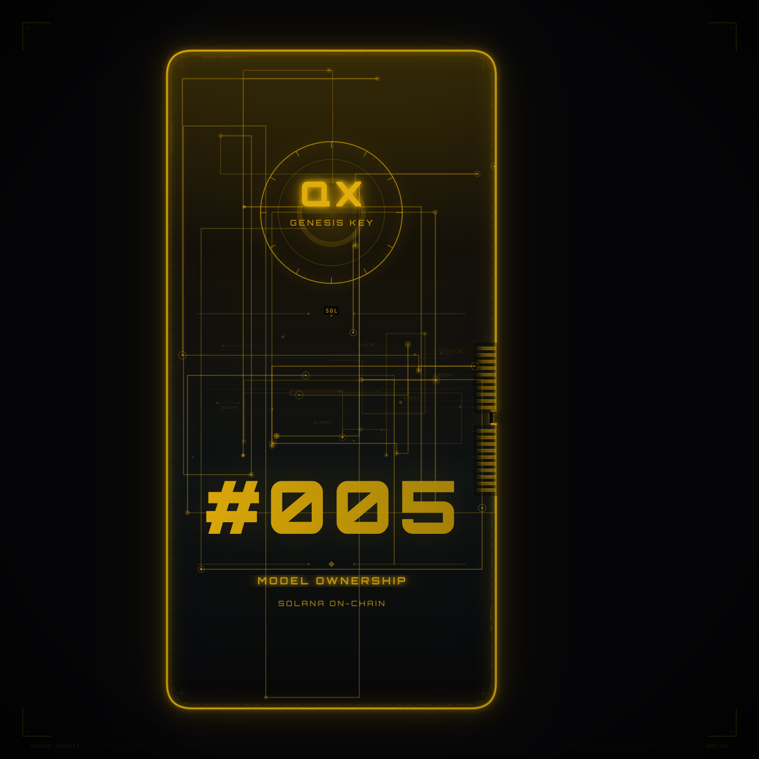 QX Genesis Key #005