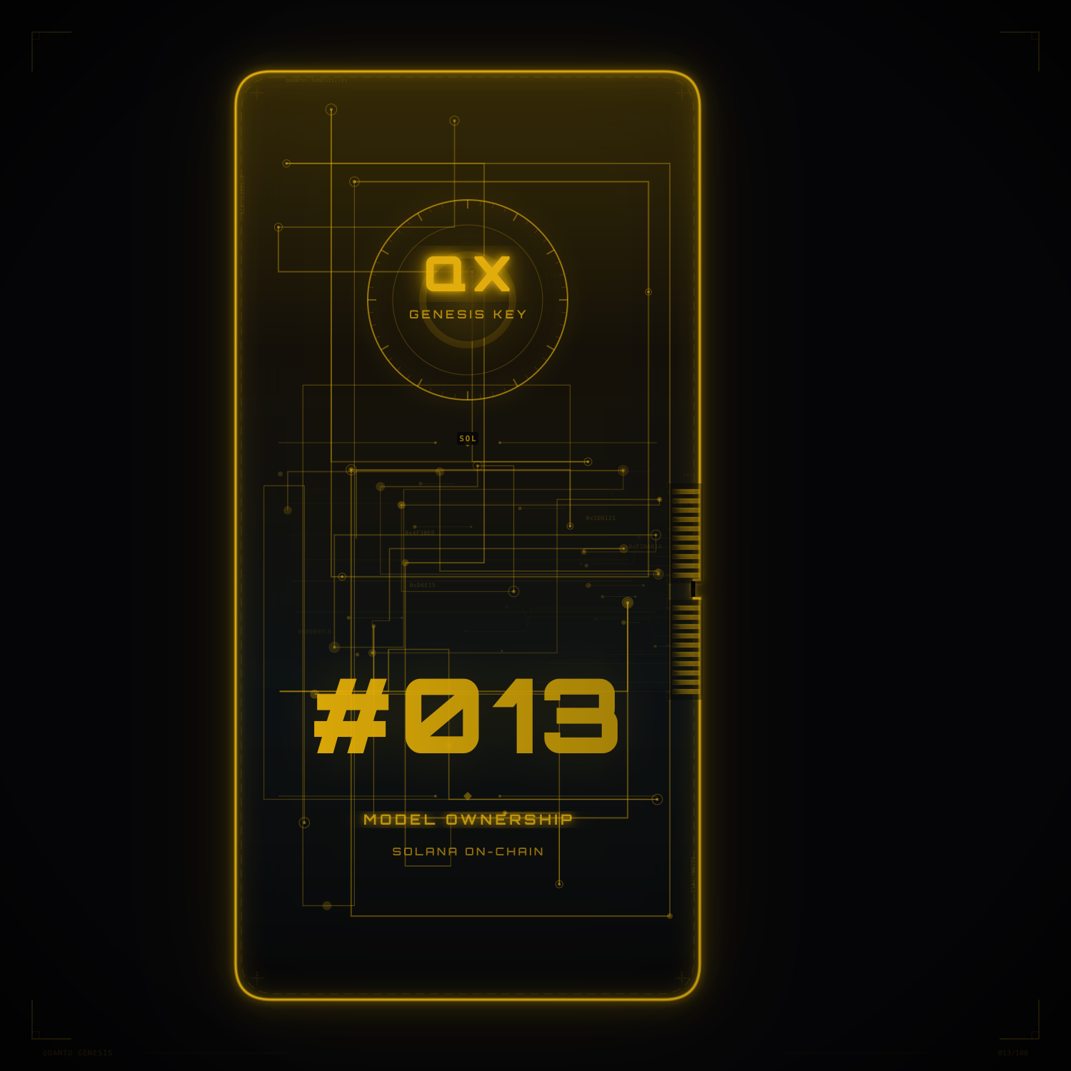 QX Genesis Key #013