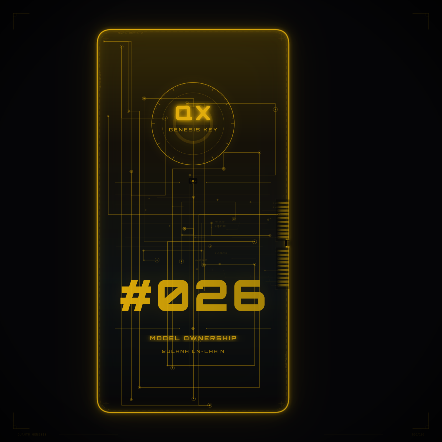 QX Genesis Key #026
