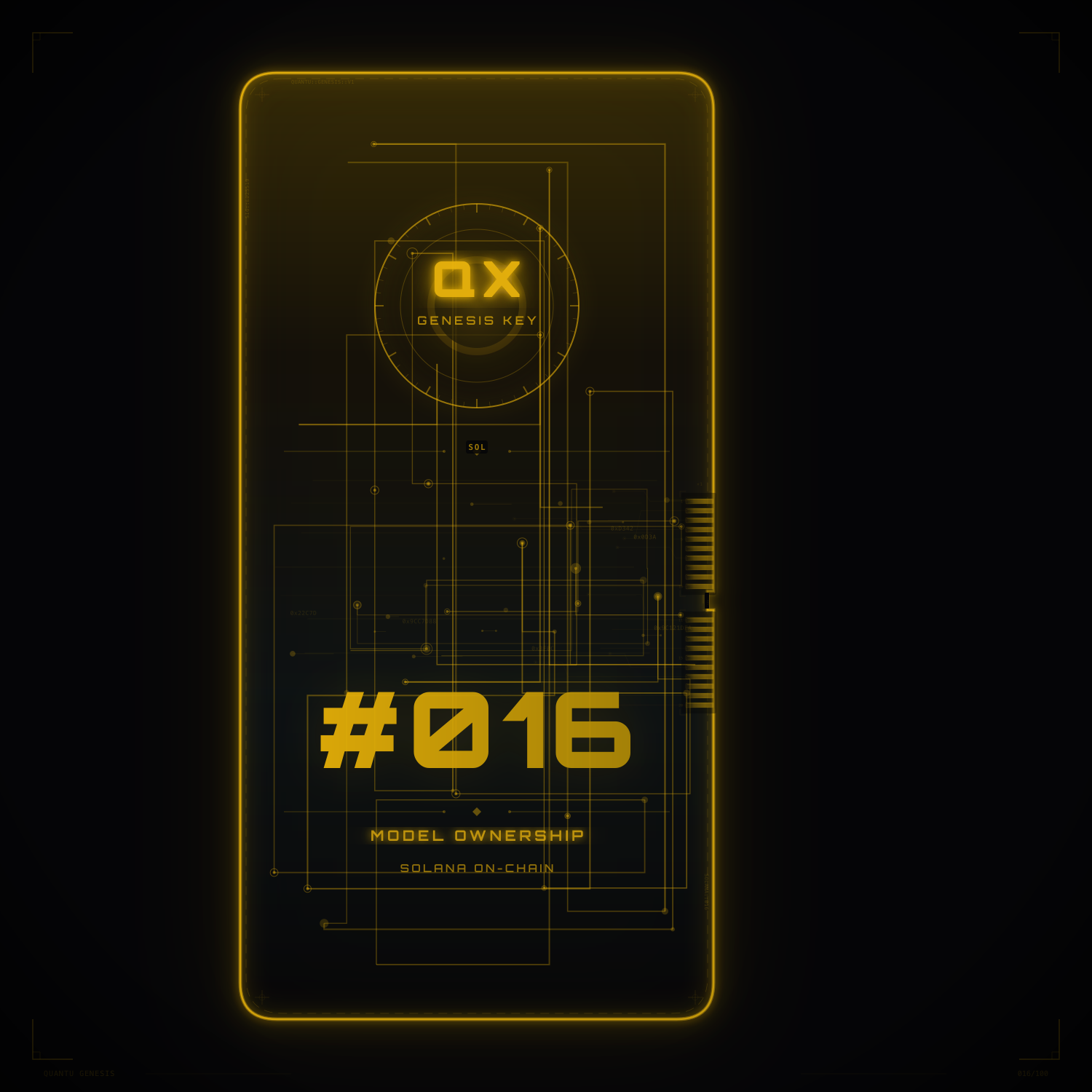 QX Genesis Key #016
