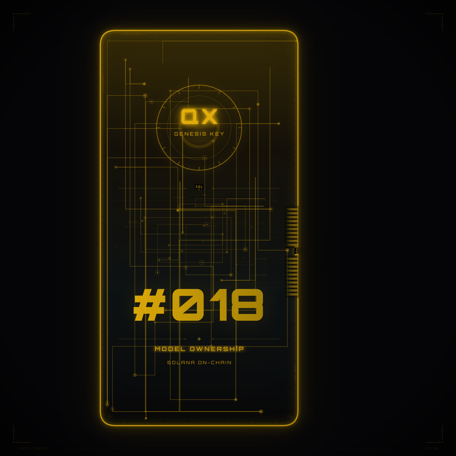 QX Genesis Key #018