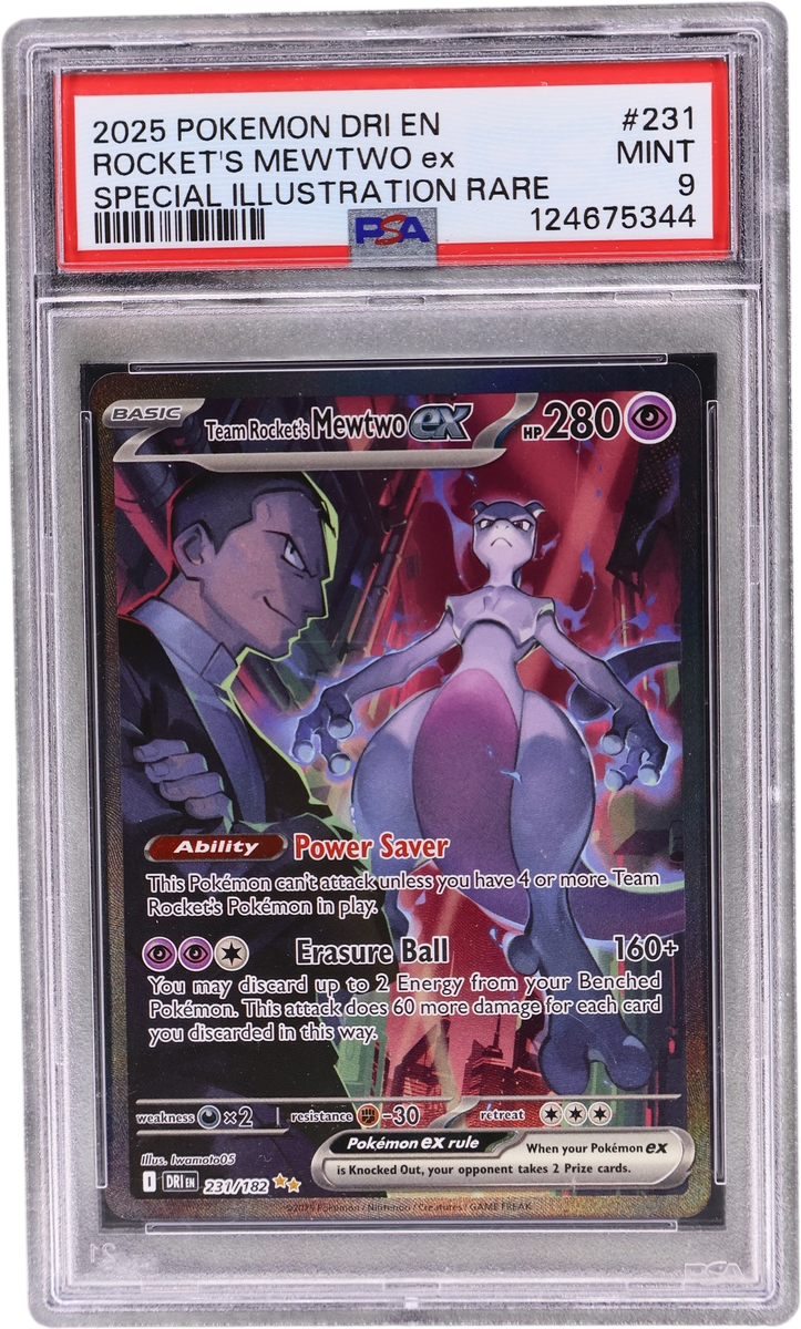Team Rocket's Mewtwo Ex [Special Illustration Rare]