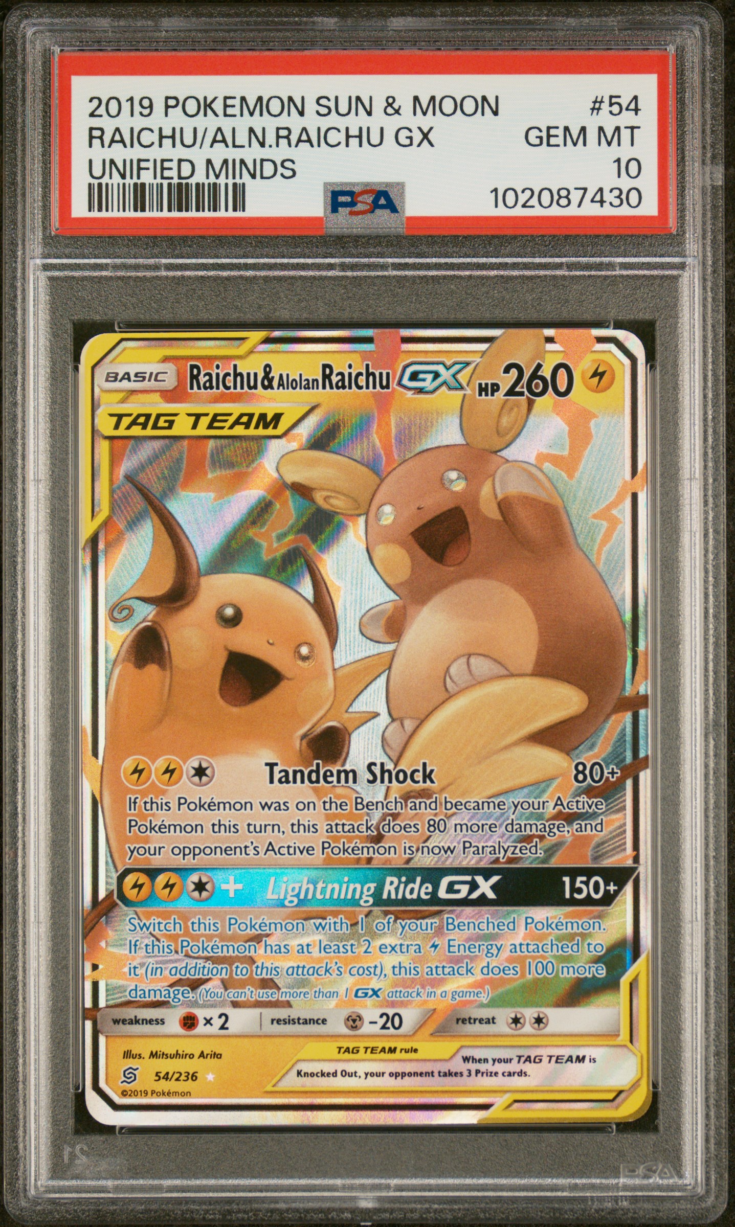 Raichu & Alolan-Unified-0104 NFT on Algorand