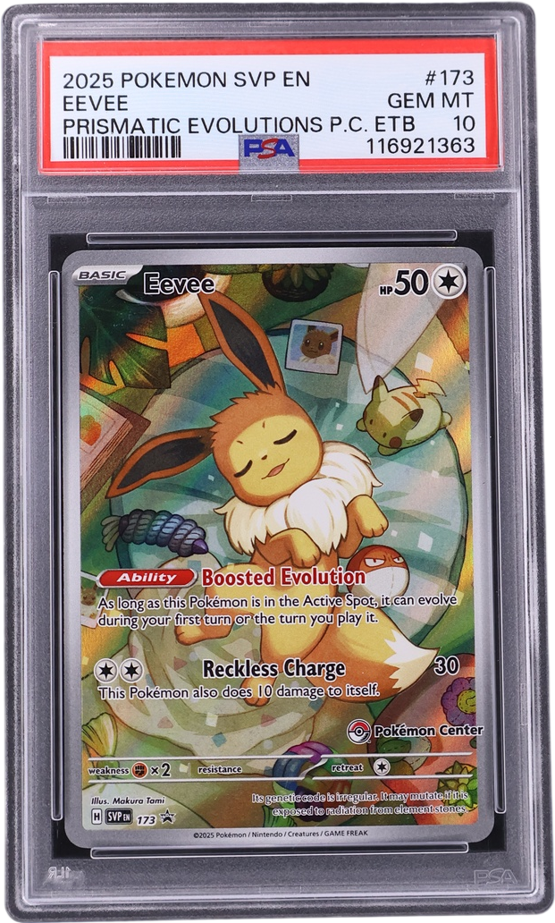 Eevee [Prismatic Evolutions Pokemon Center Elite Trainer Box]