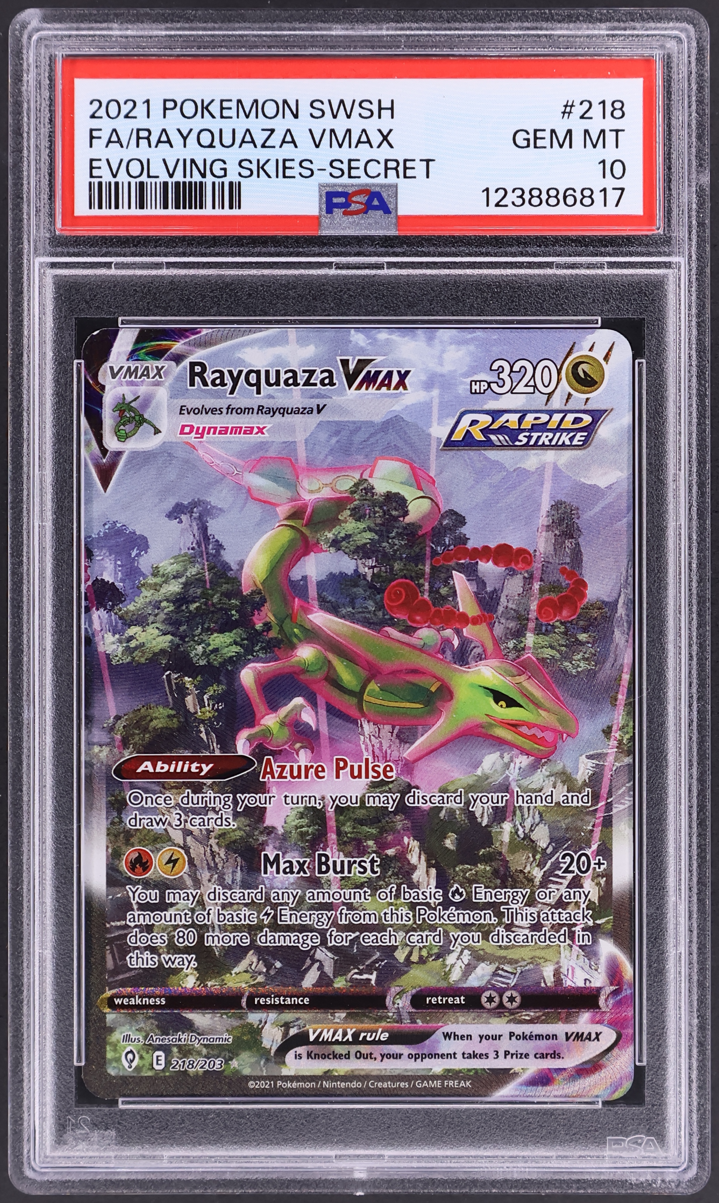 Rayquaza VMAX [Secret]