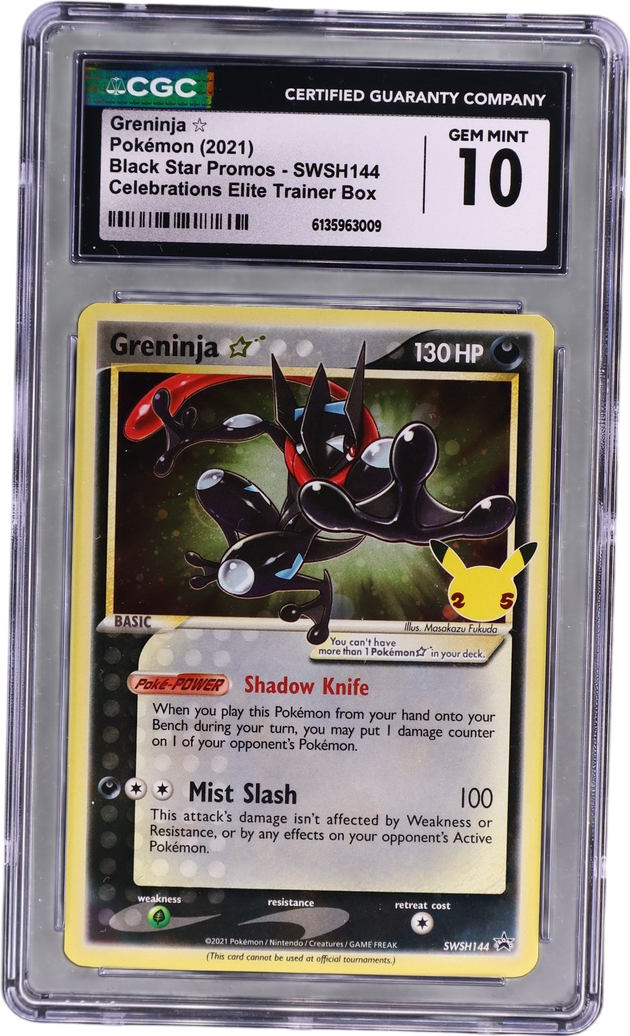Greninja â [Celebrations Elite Trainer Box (Cosmos Holo)]