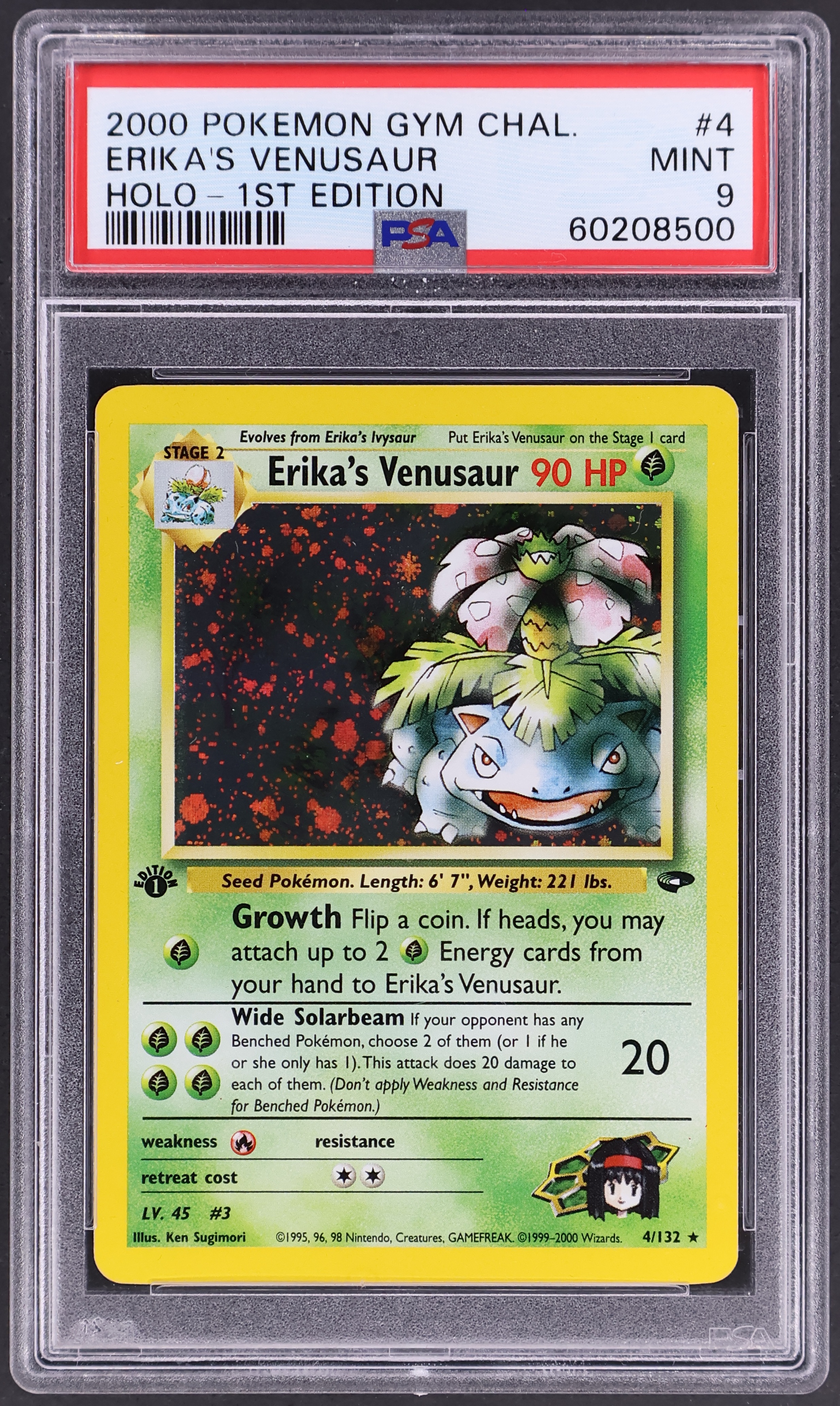 Erika's Venusaur [Holo-1st Edition]