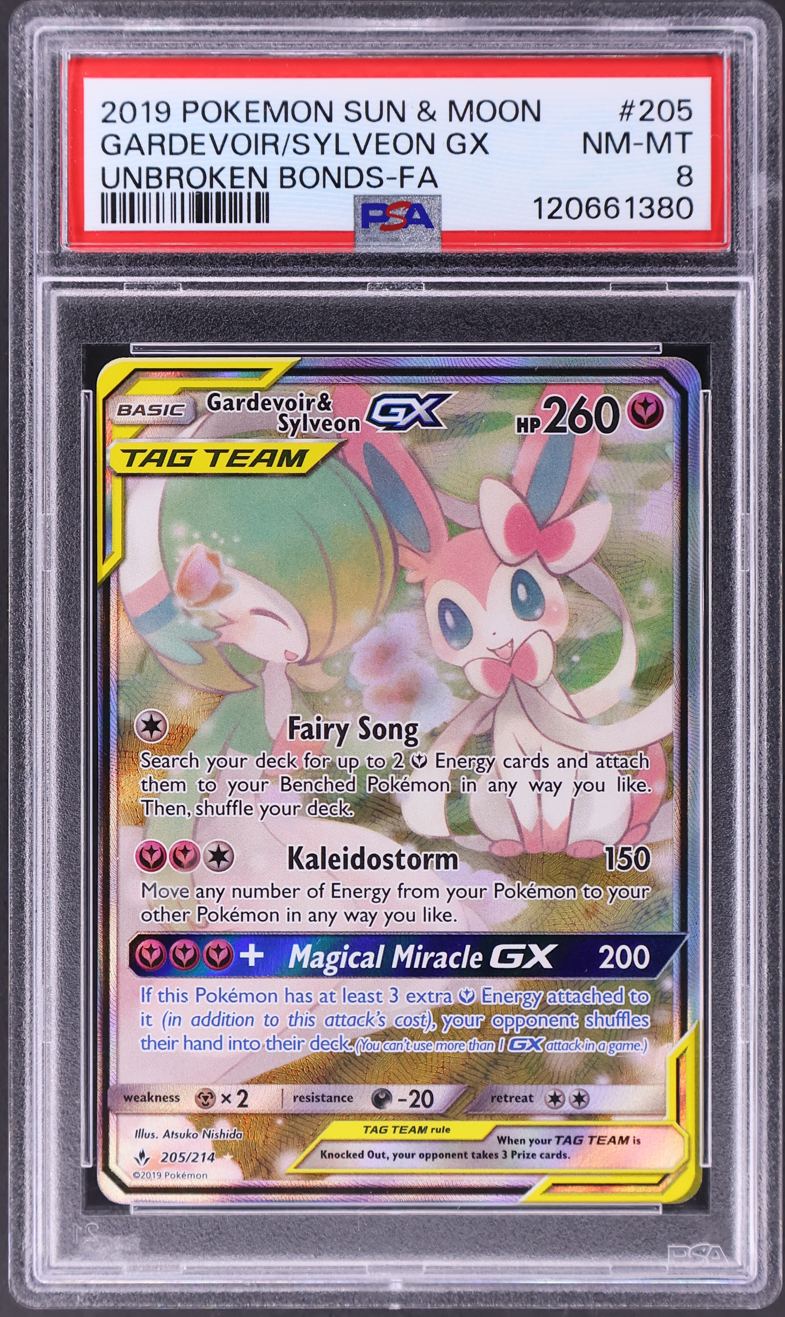 Full Art / Gardevoir & Sylveon Gx