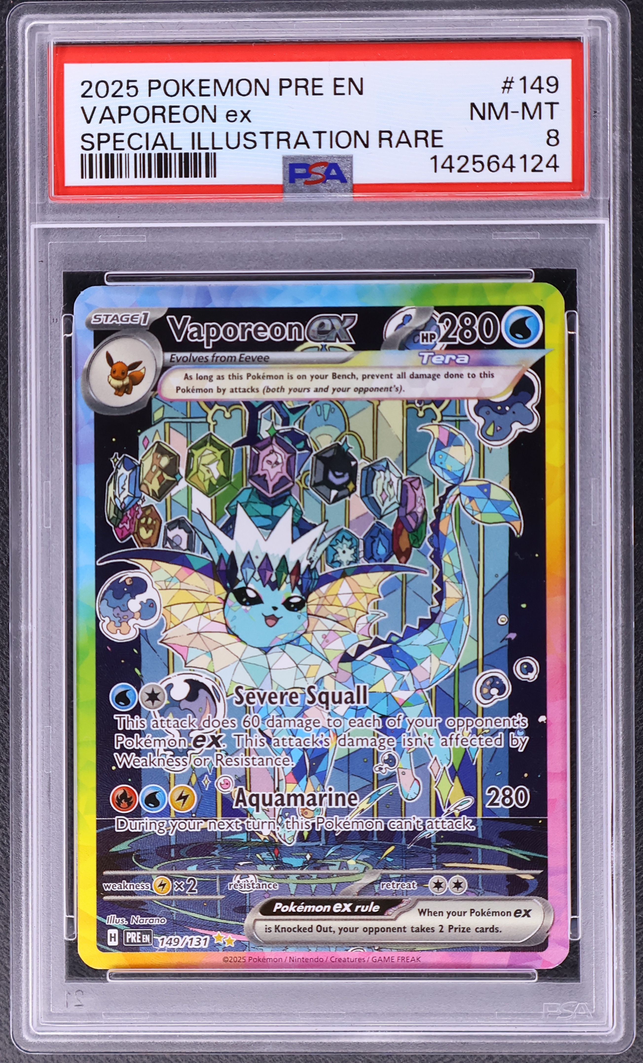 Vaporeon Ex [Special Illustration Rare]