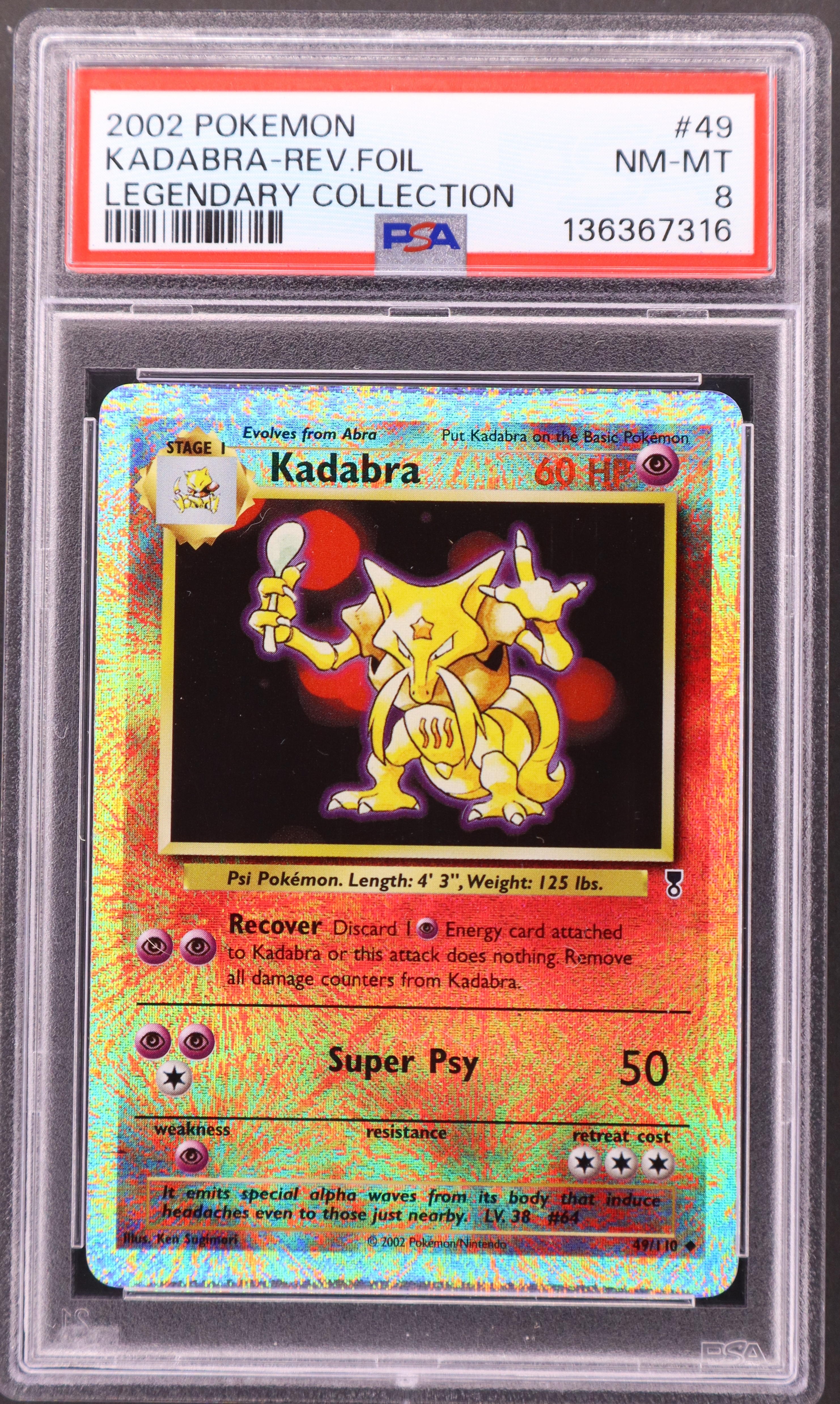 Kadabra-Reverse Foil