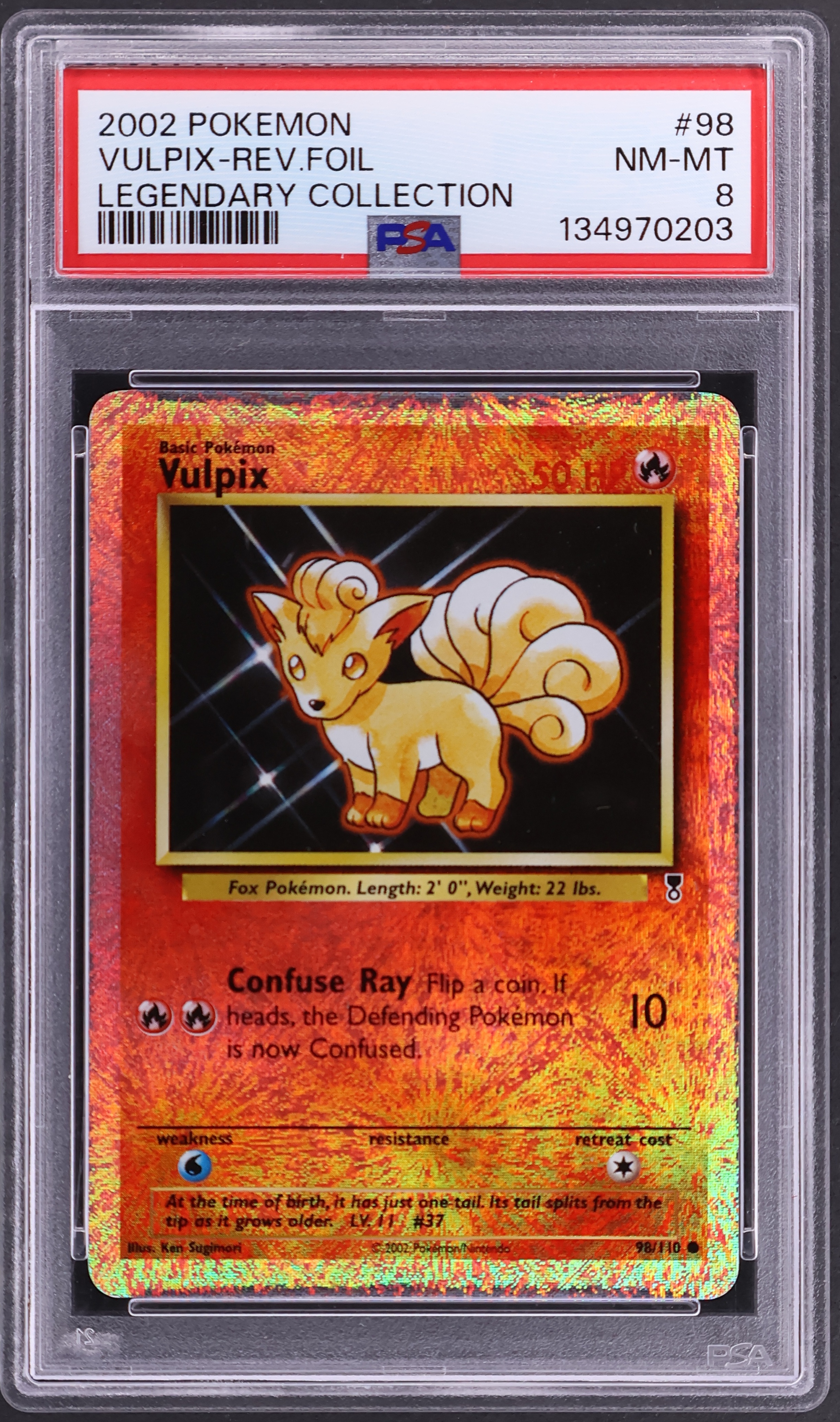 Vulpix-Reverse Foil