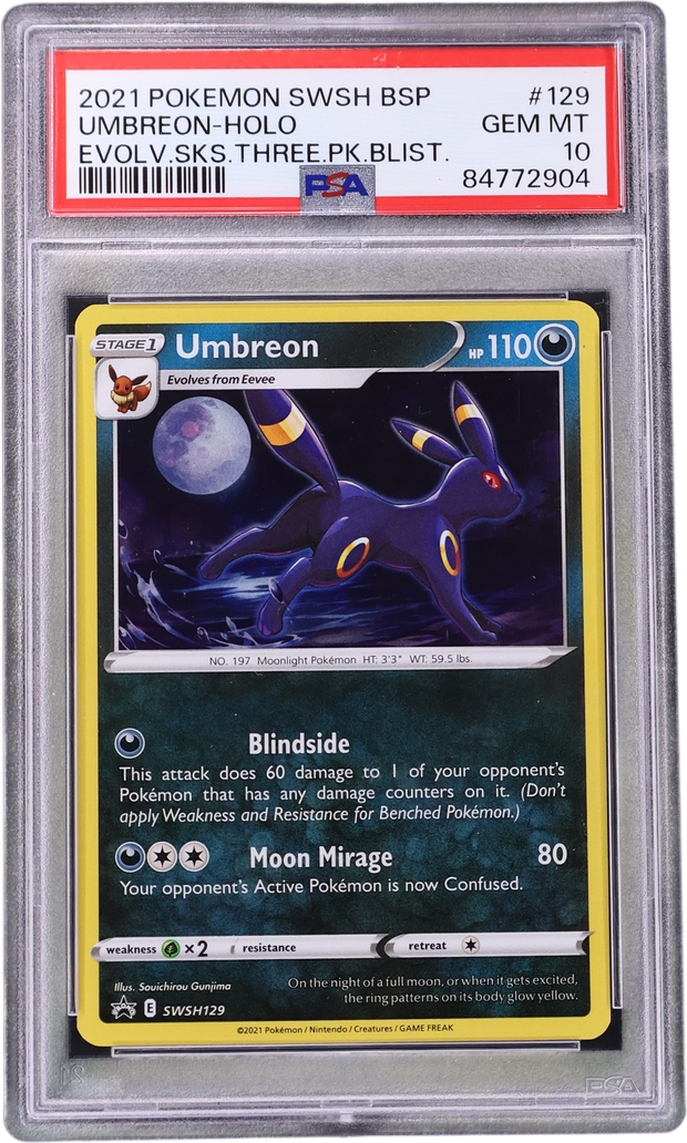Umbreon-Holo [Evolving Skies Three Pack Blisters]