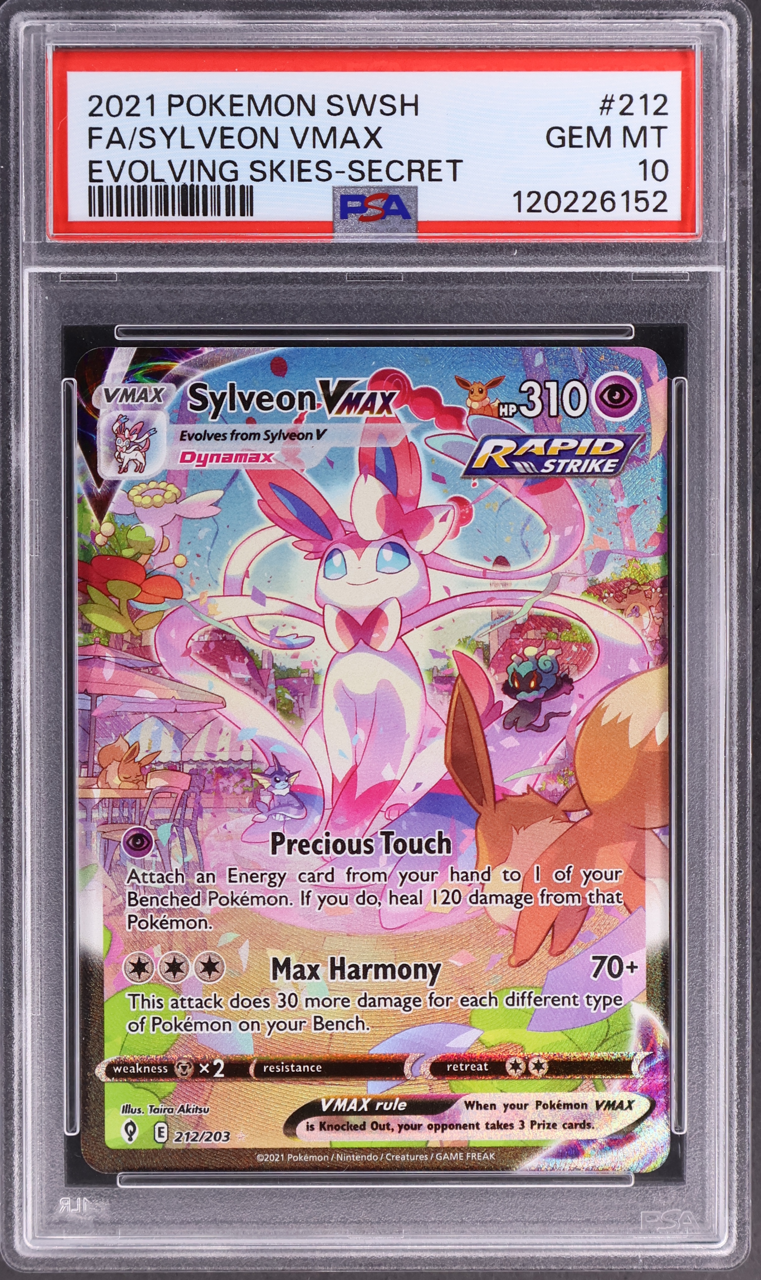 Full Art / Sylveon Vmax [Secret]