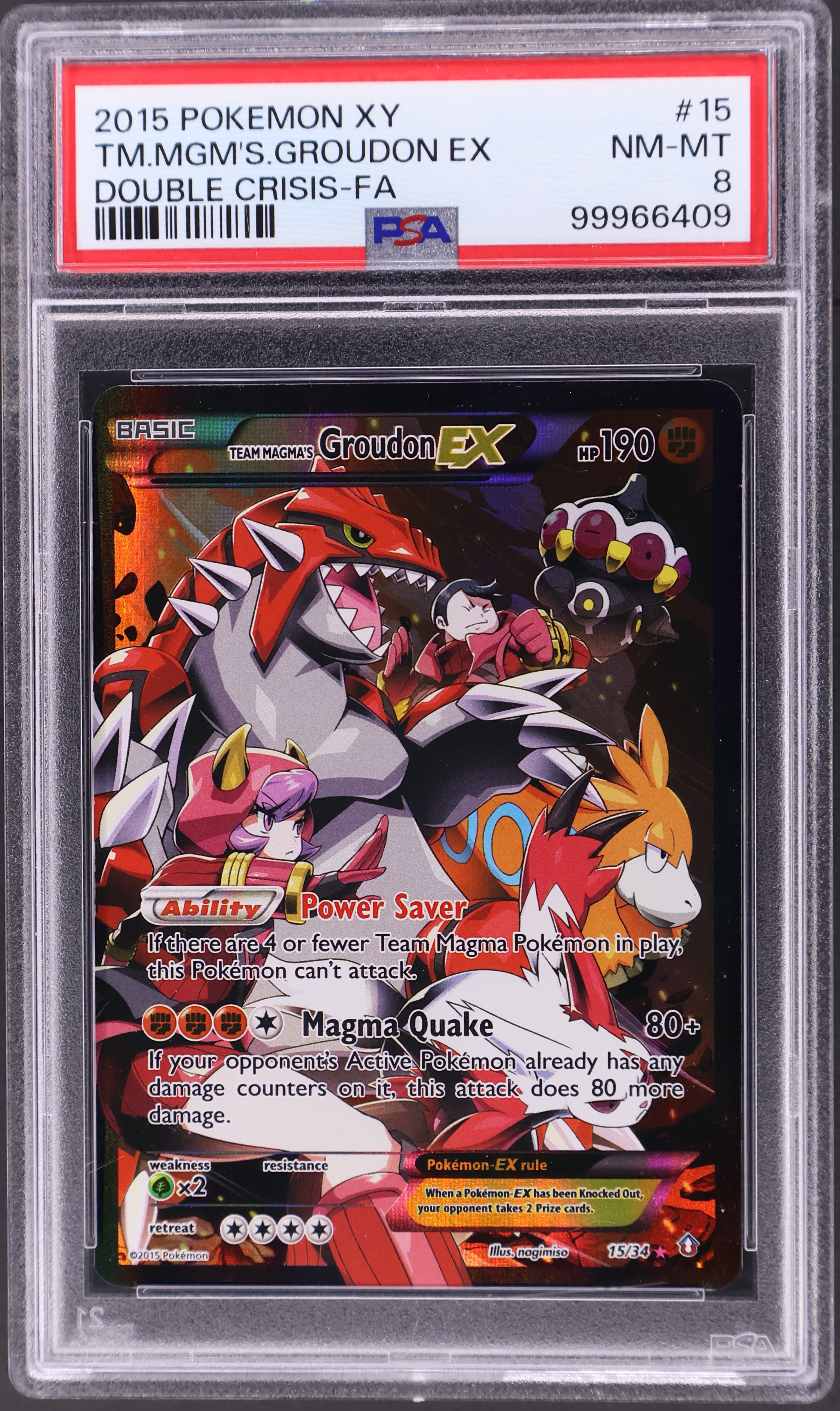 Full Art / Team Magma's Groudon Ex