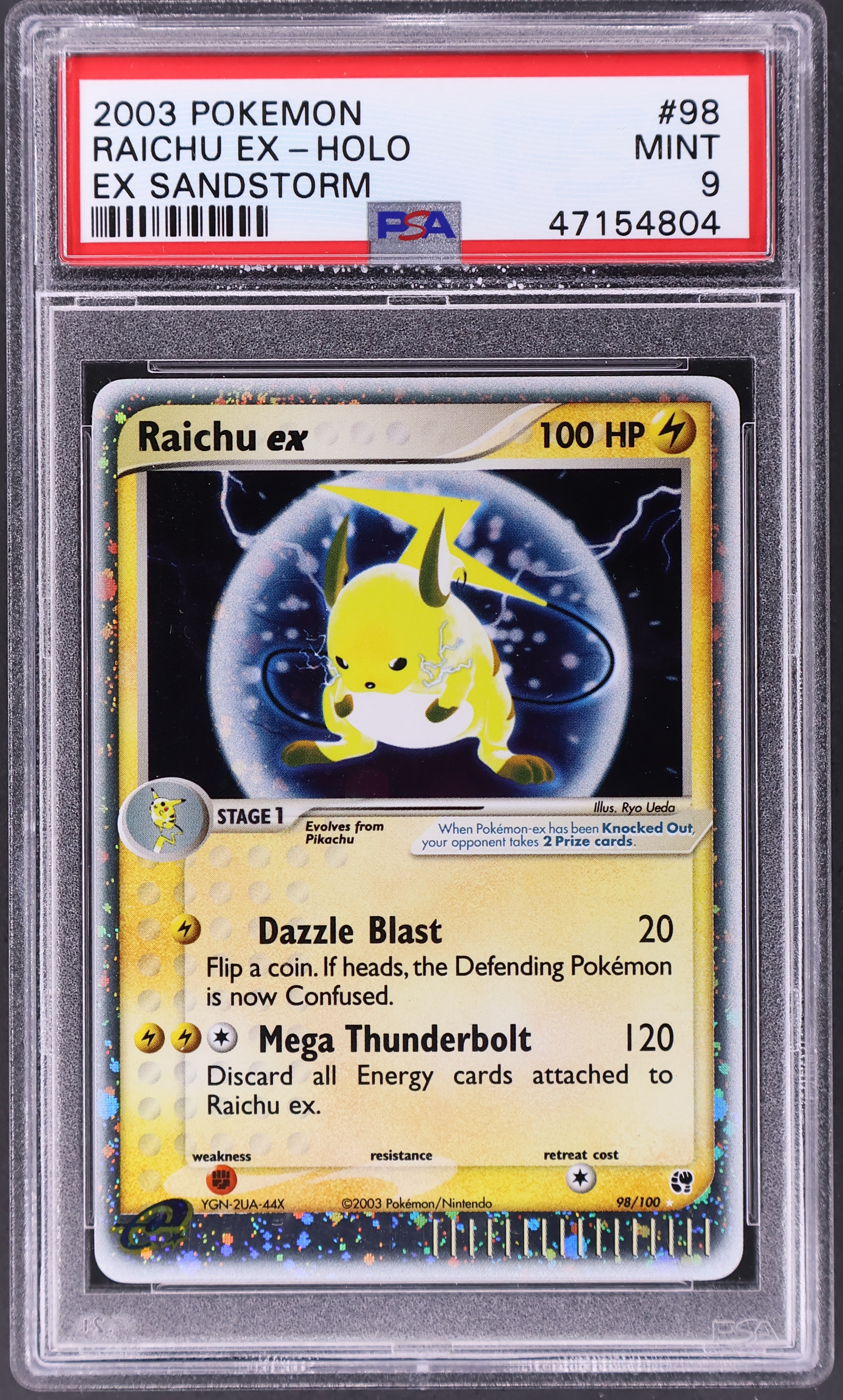 Raichu Ex-Holo