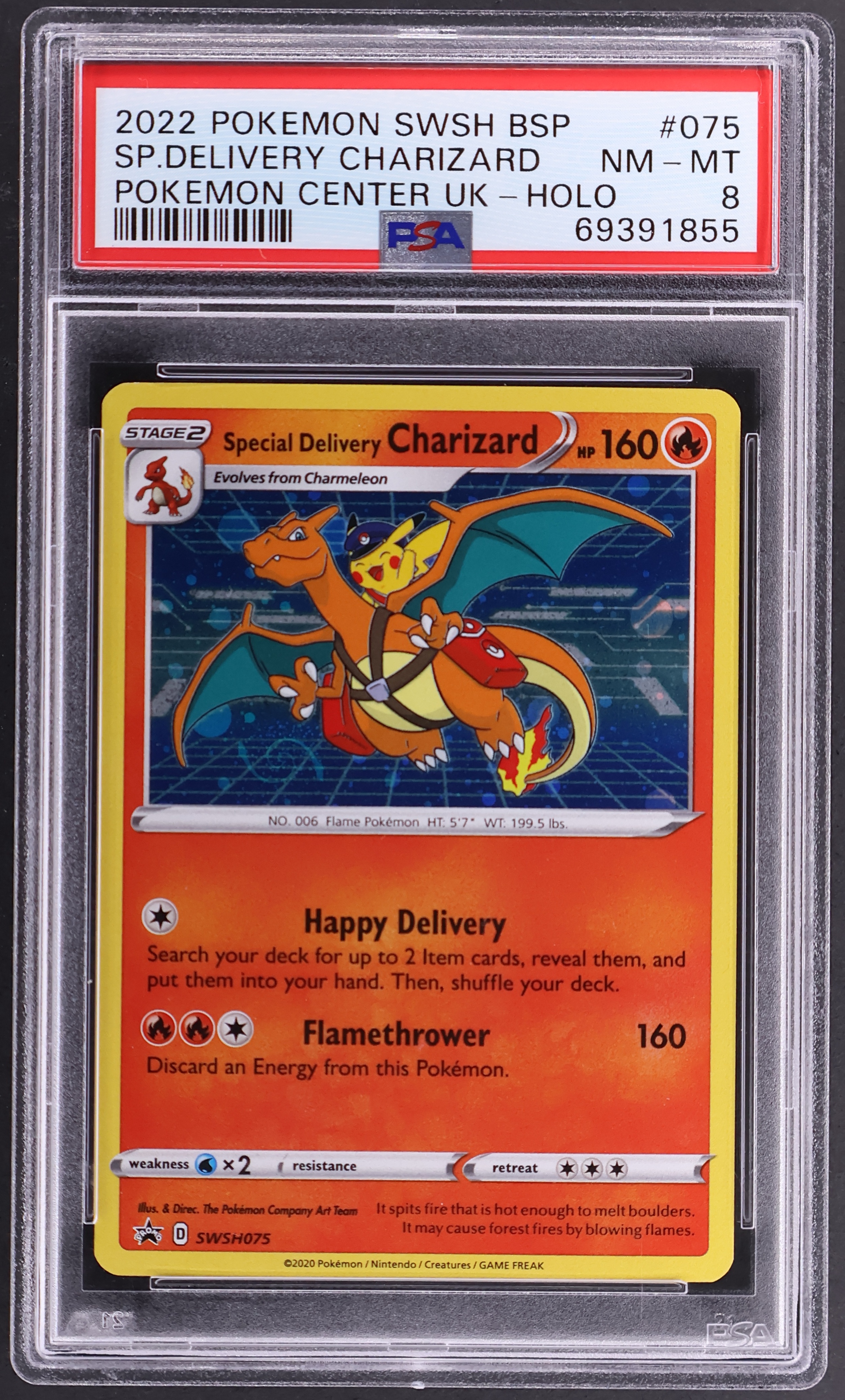 Special Delivery Charizard-Holo [Pokemon Center United Kingdom]