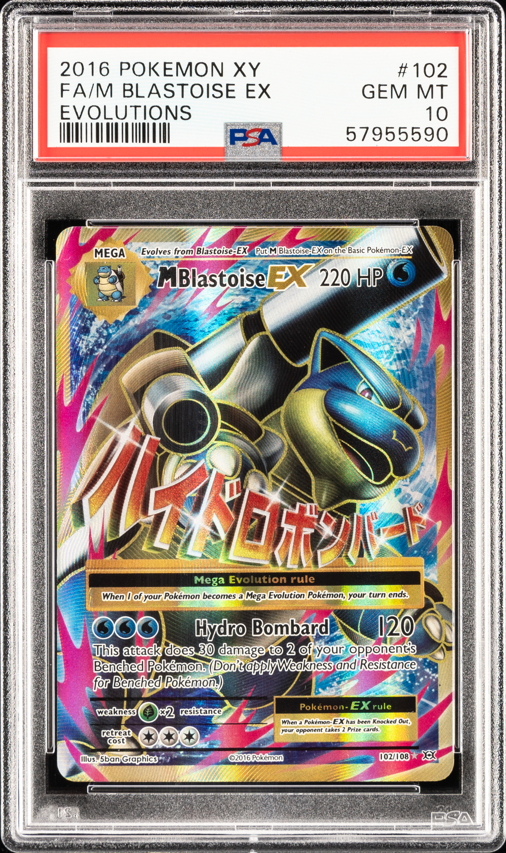 Evolutions-M Blastoise -0024 NFT on Algorand