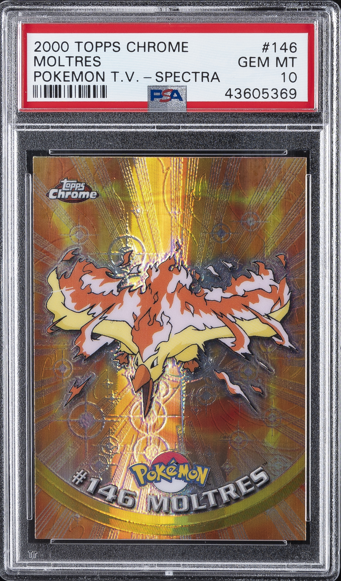 Topps Chrome-Moltres-0017 NFT on Algorand