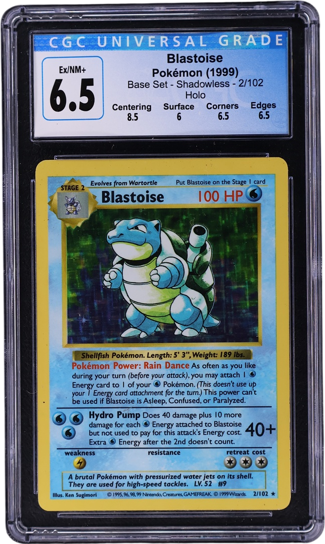 Blastoise [Shadowless Holo]
