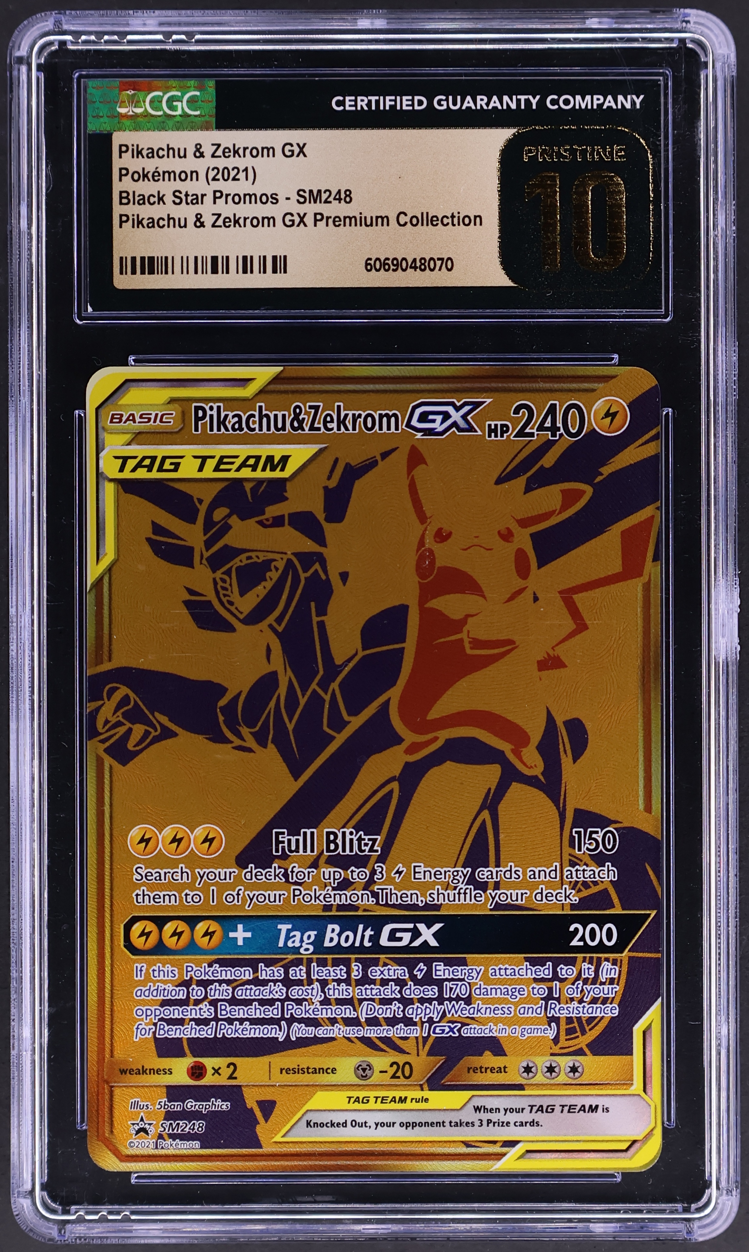 Pikachu & Zekrom GX [Pikachu & Zekrom GX Premium Collection (Holo)]