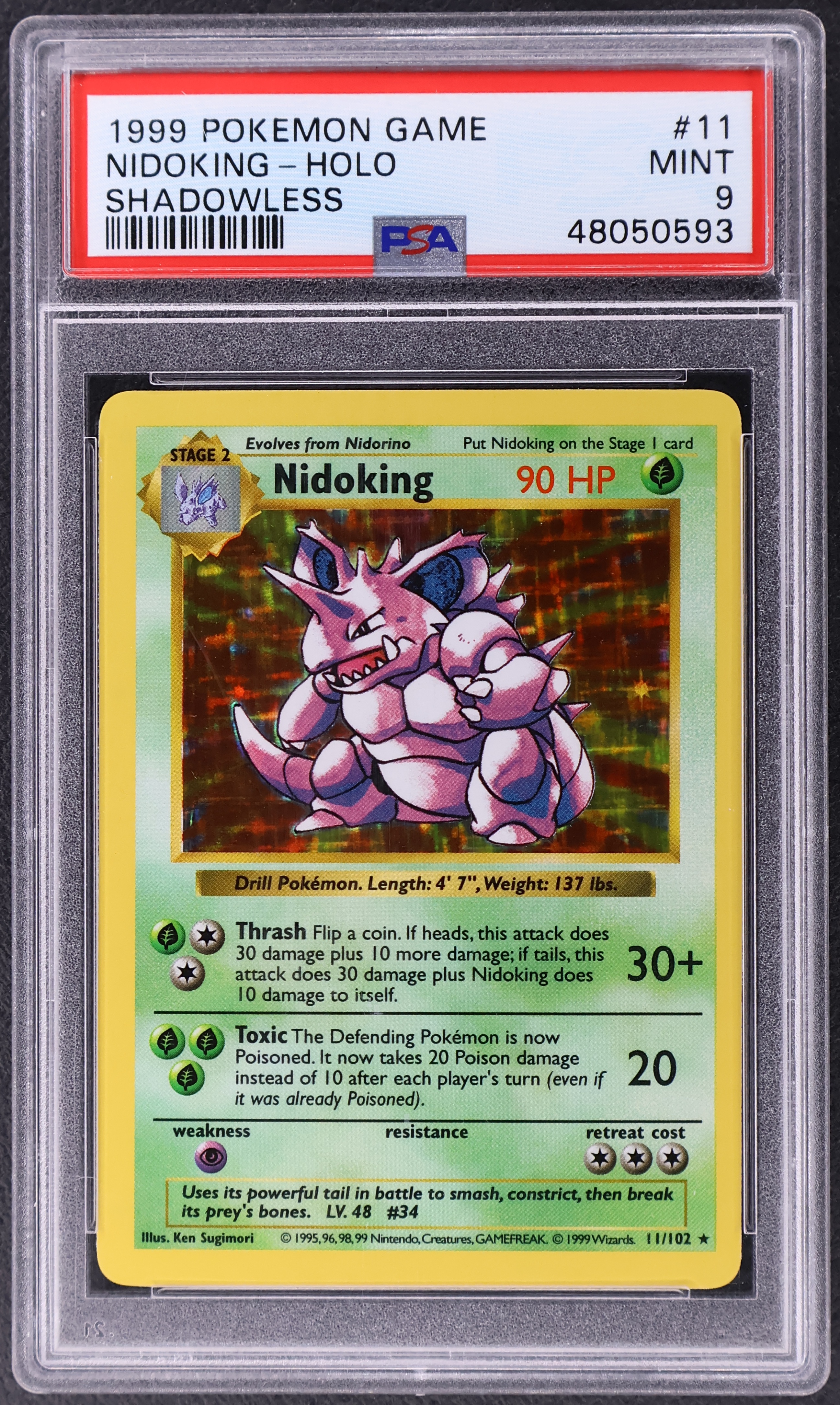 Nidoking [Shadowless]