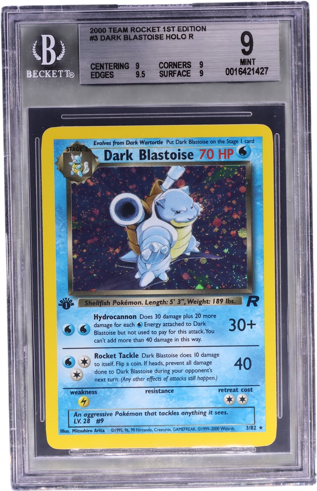 Dark Blastoise HOLO R