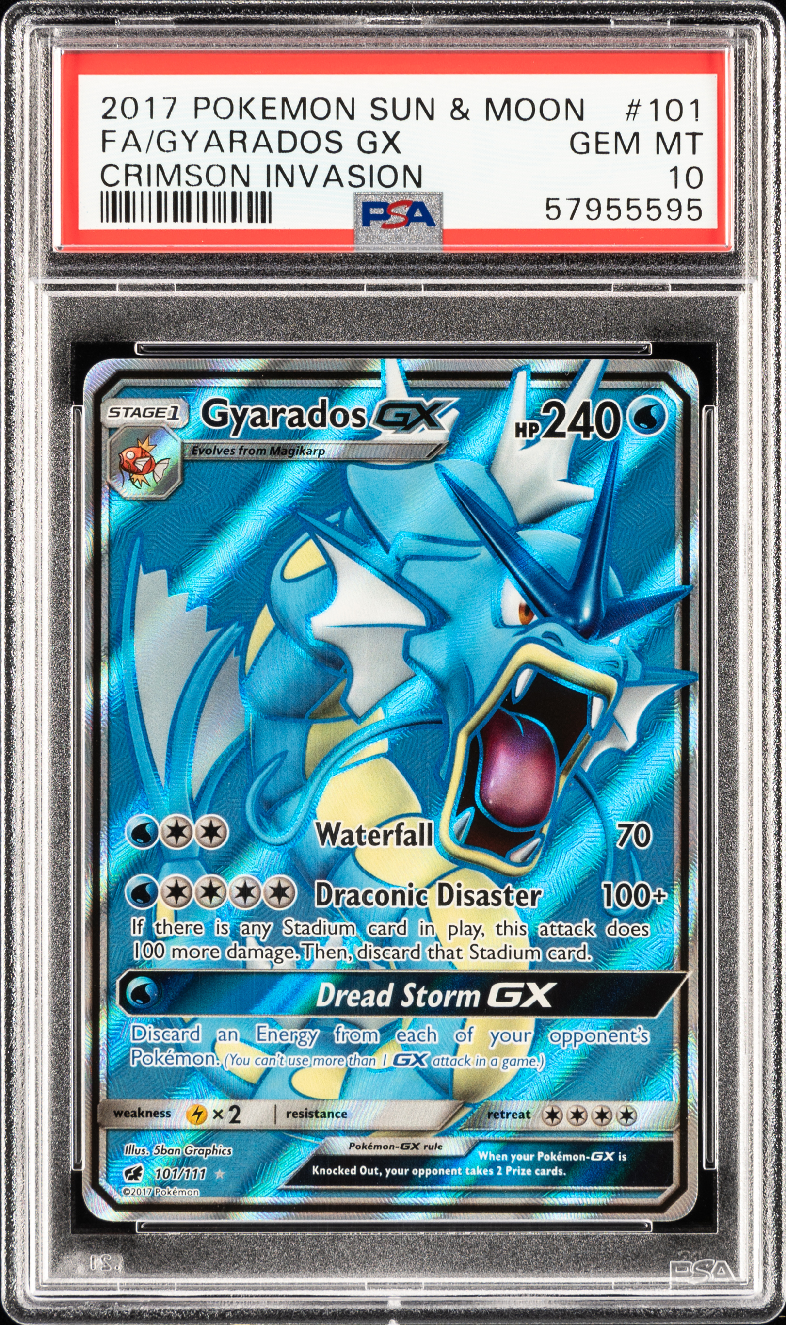 Crimson Invasio-Gyarado-0045 NFT on Algorand