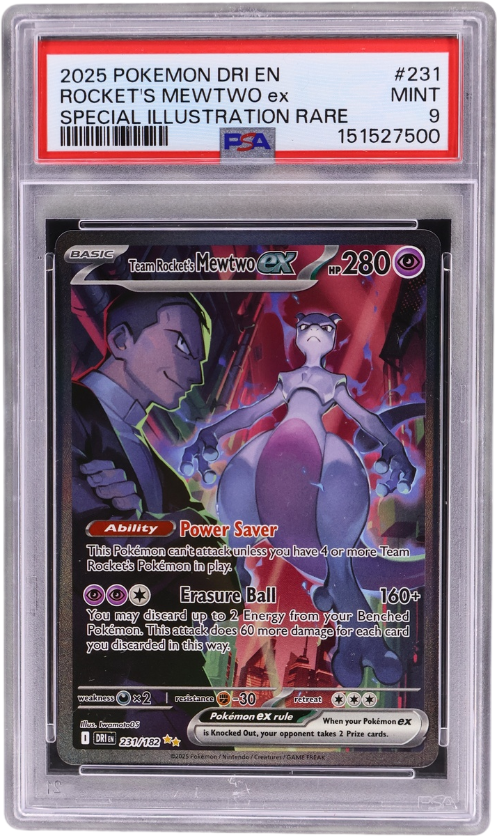 Team Rocket's Mewtwo Ex [Special Illustration Rare]