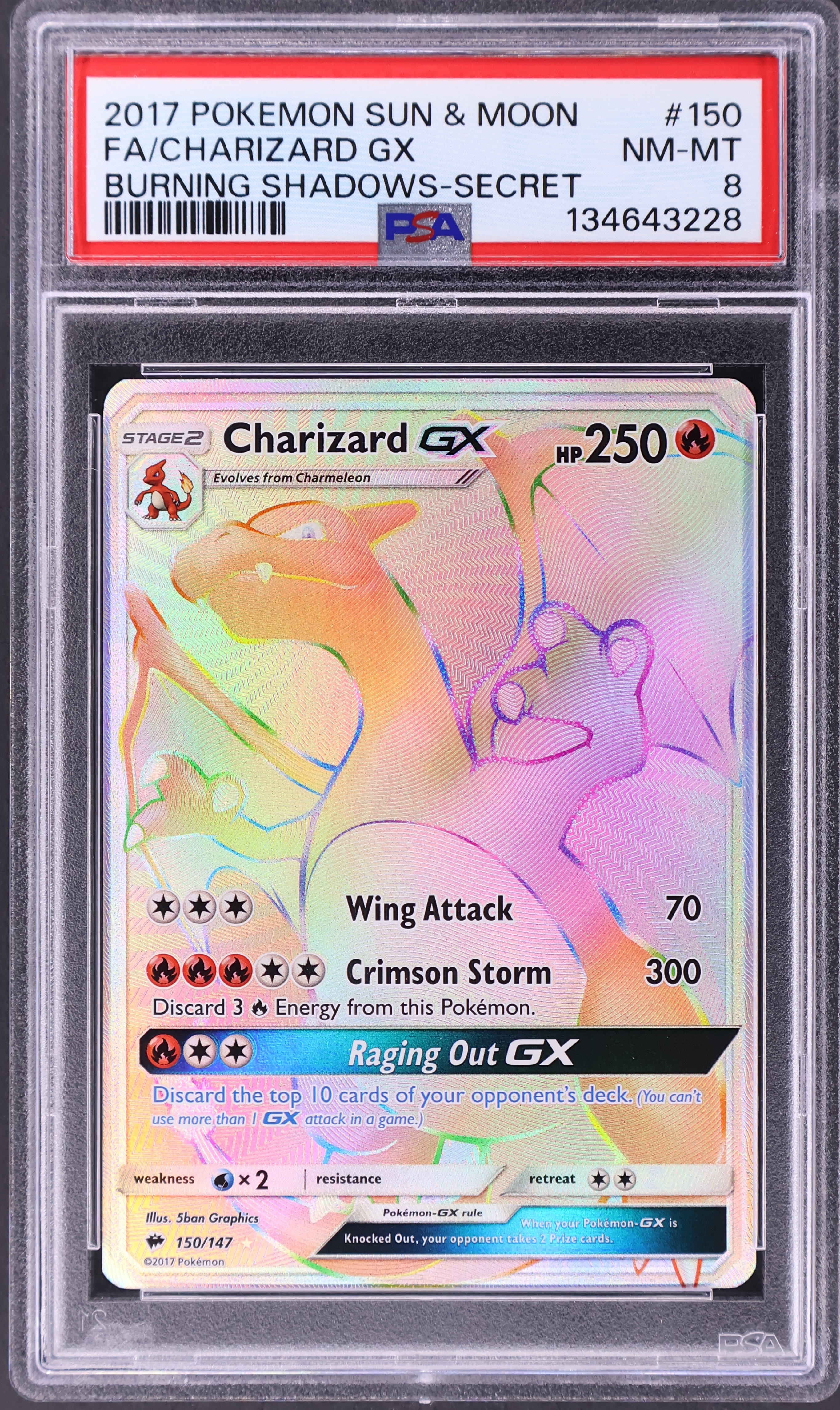 Full Art / Charizard Gx [Secret]