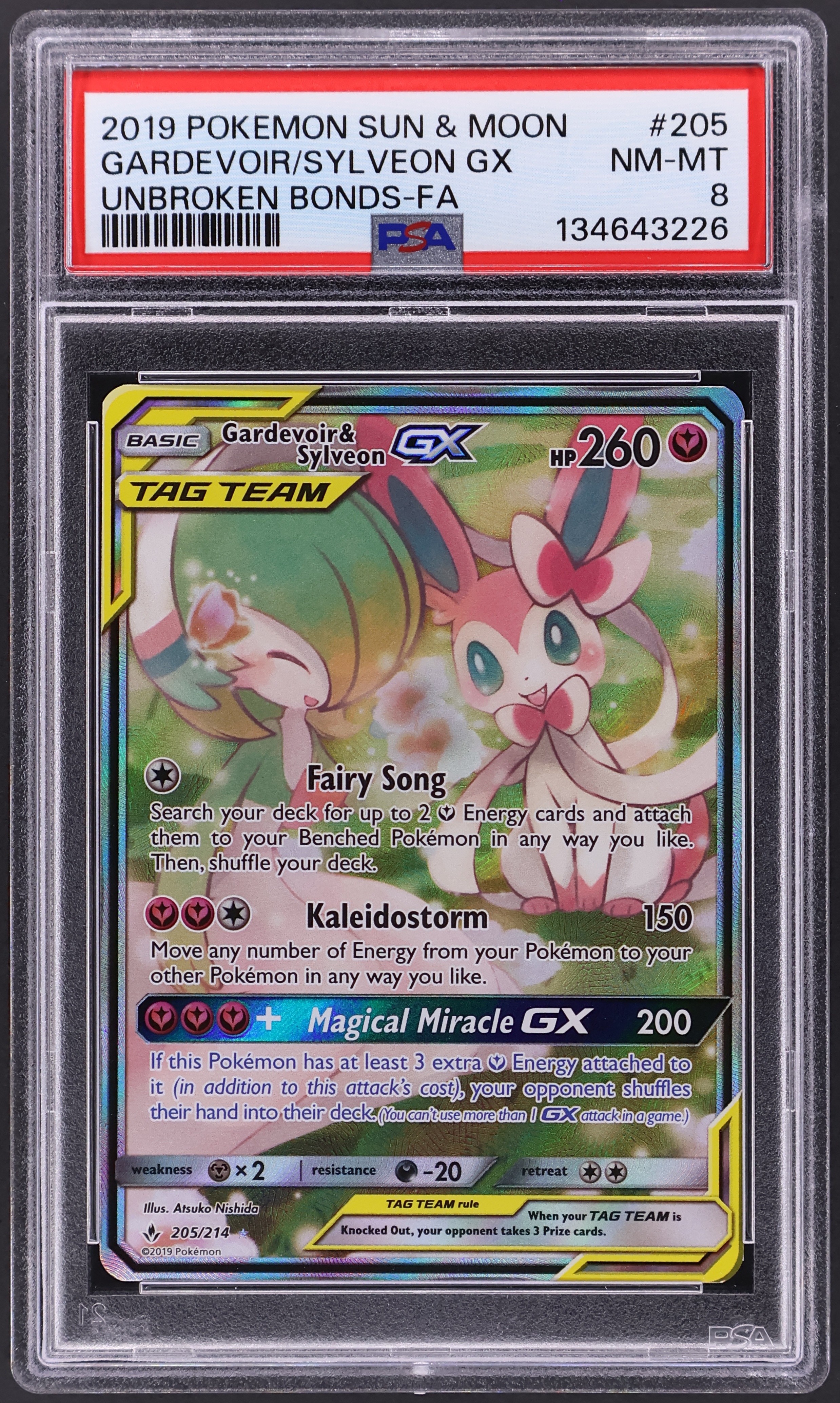 Full Art / Gardevoir & Sylveon Gx