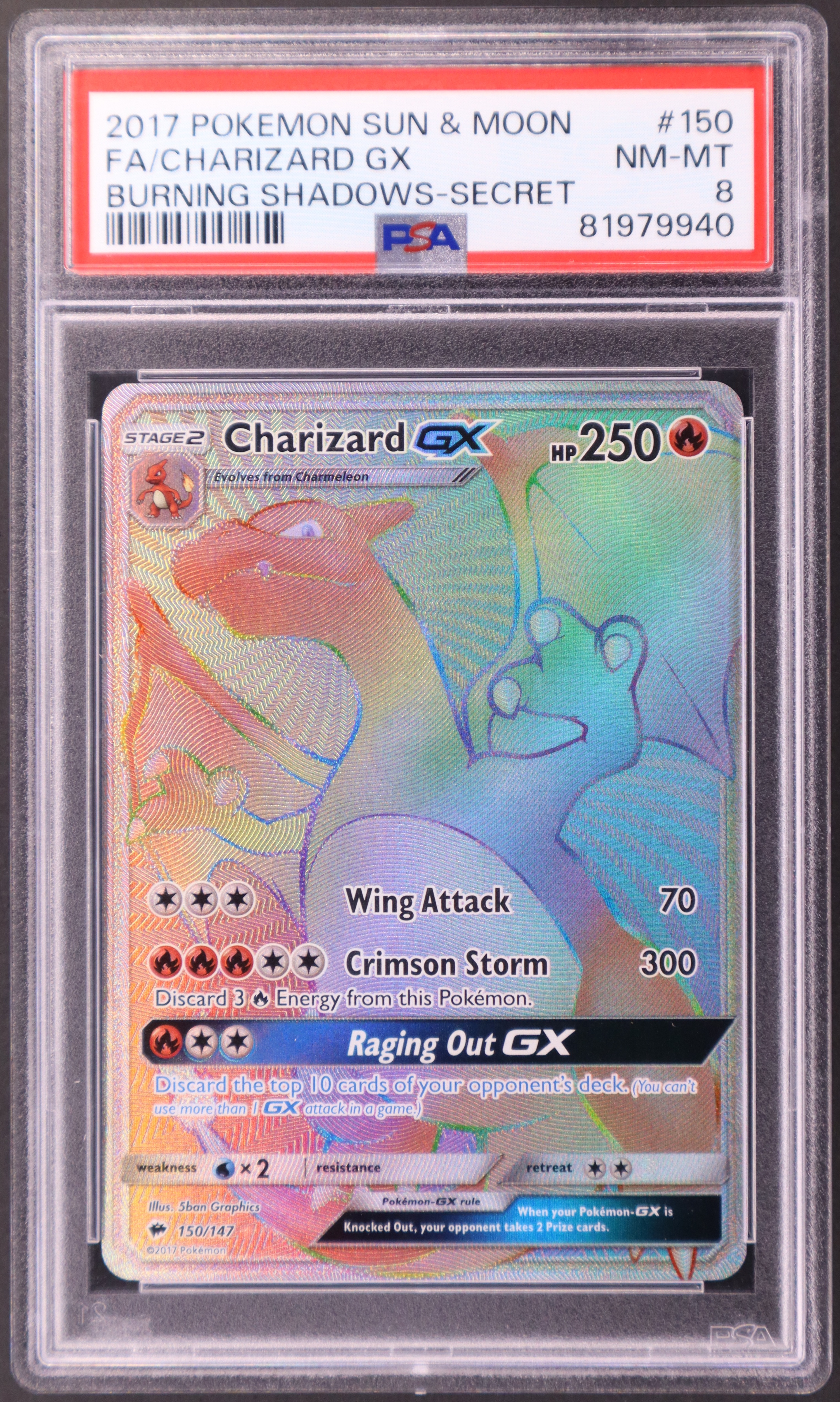 Full Art / Charizard Gx [Secret]