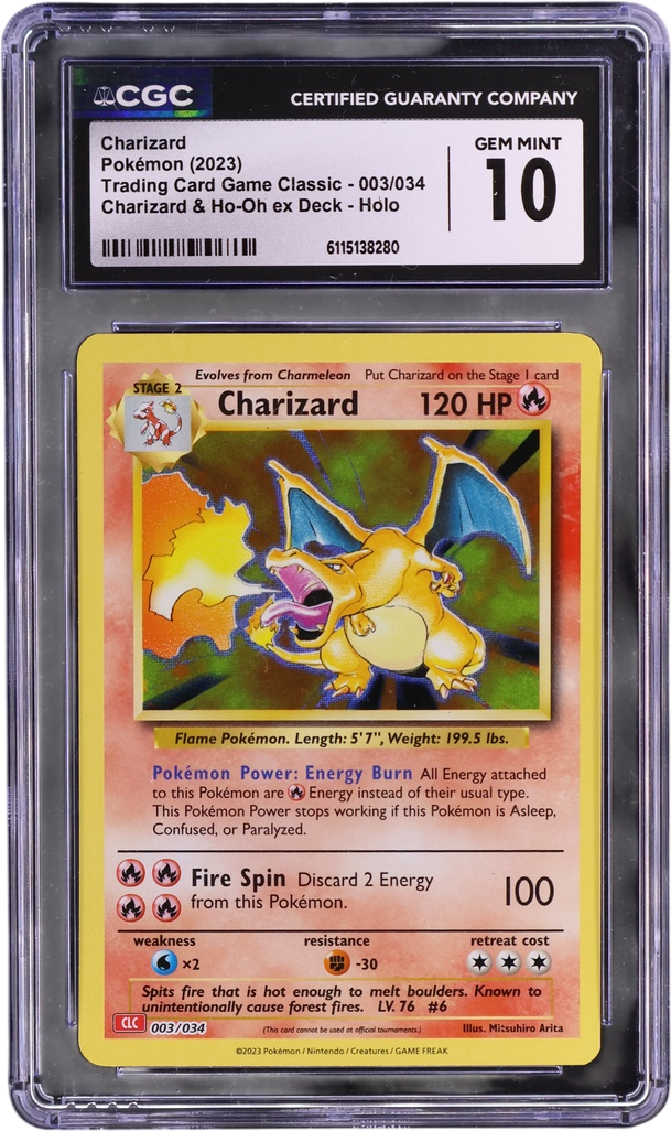 Charizard [Charizard & Ho-Oh ex Deck - CLC Holo]