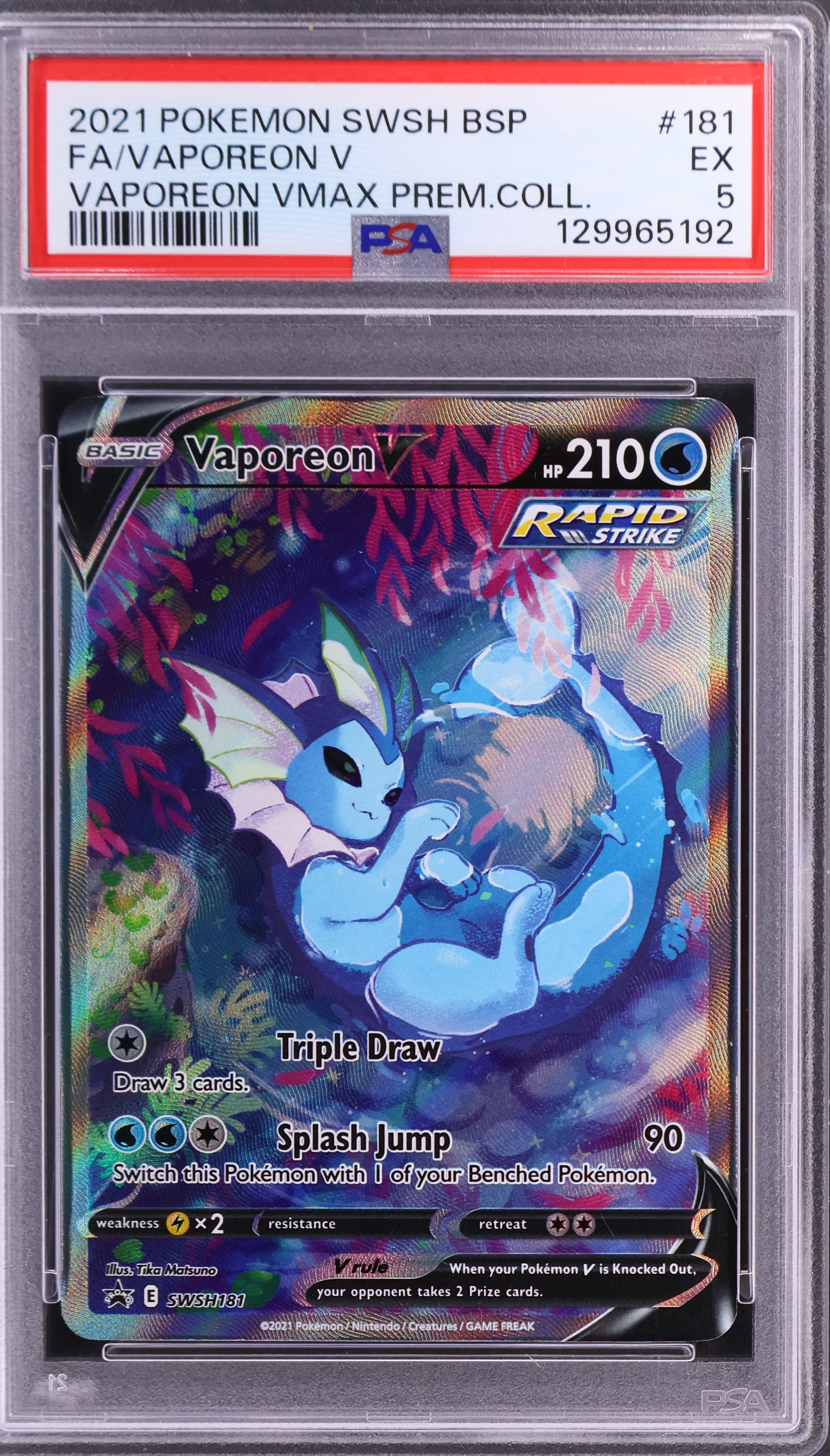 Full Art / Vaporeon V