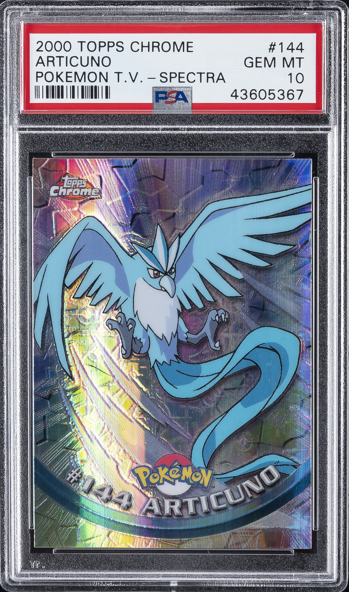 Topps Chrome-Articuno-0015 NFT on Algorand