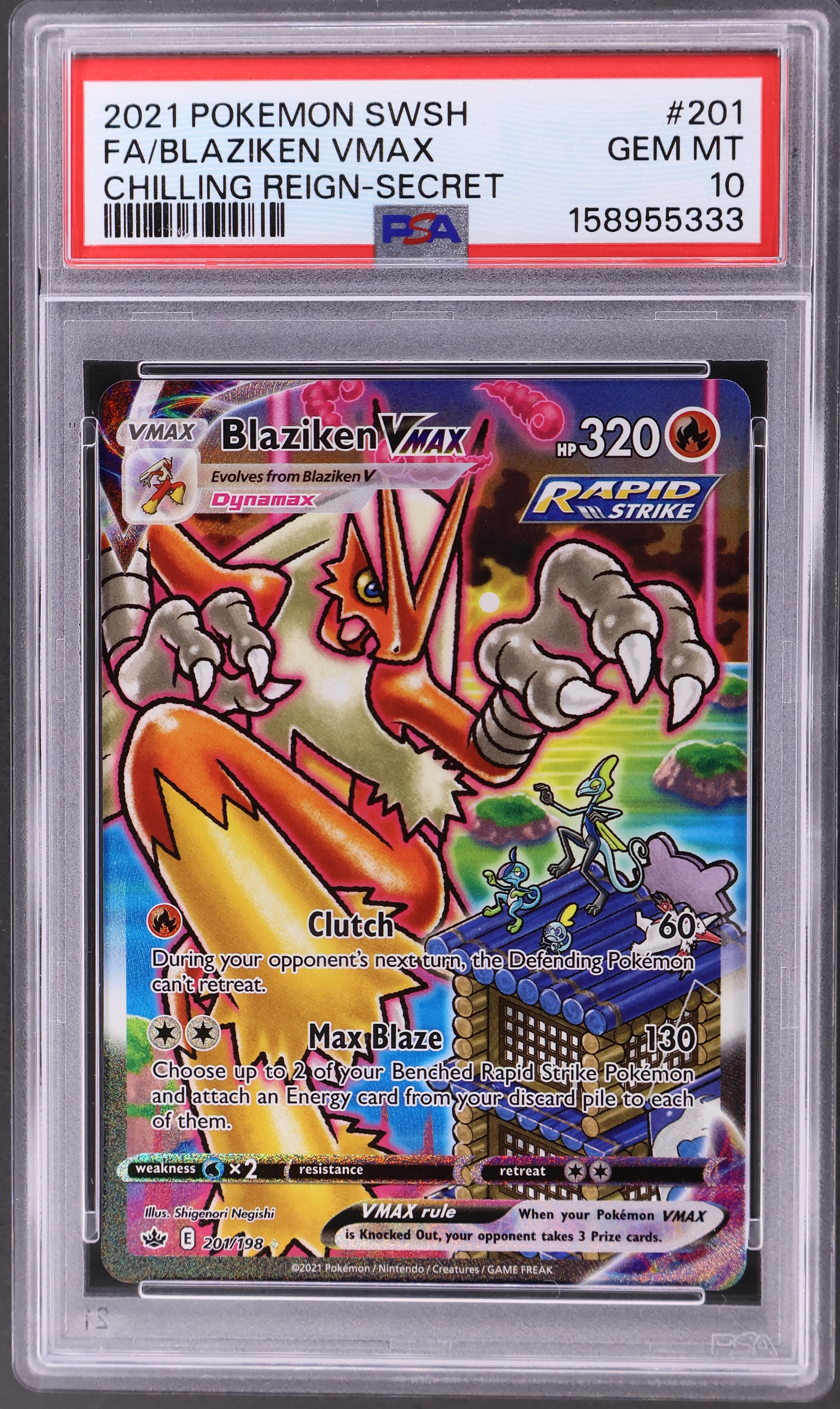 Full Art / Blaziken Vmax [Secret]