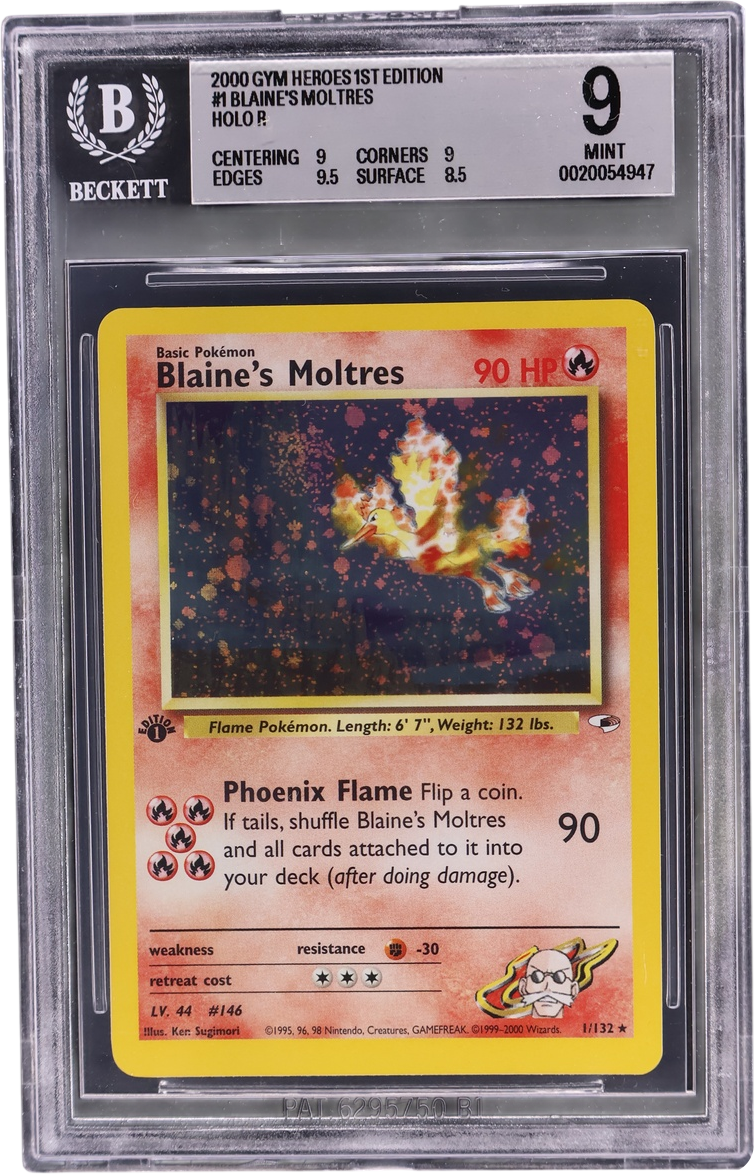 Blaine's Moltres HOLO R
