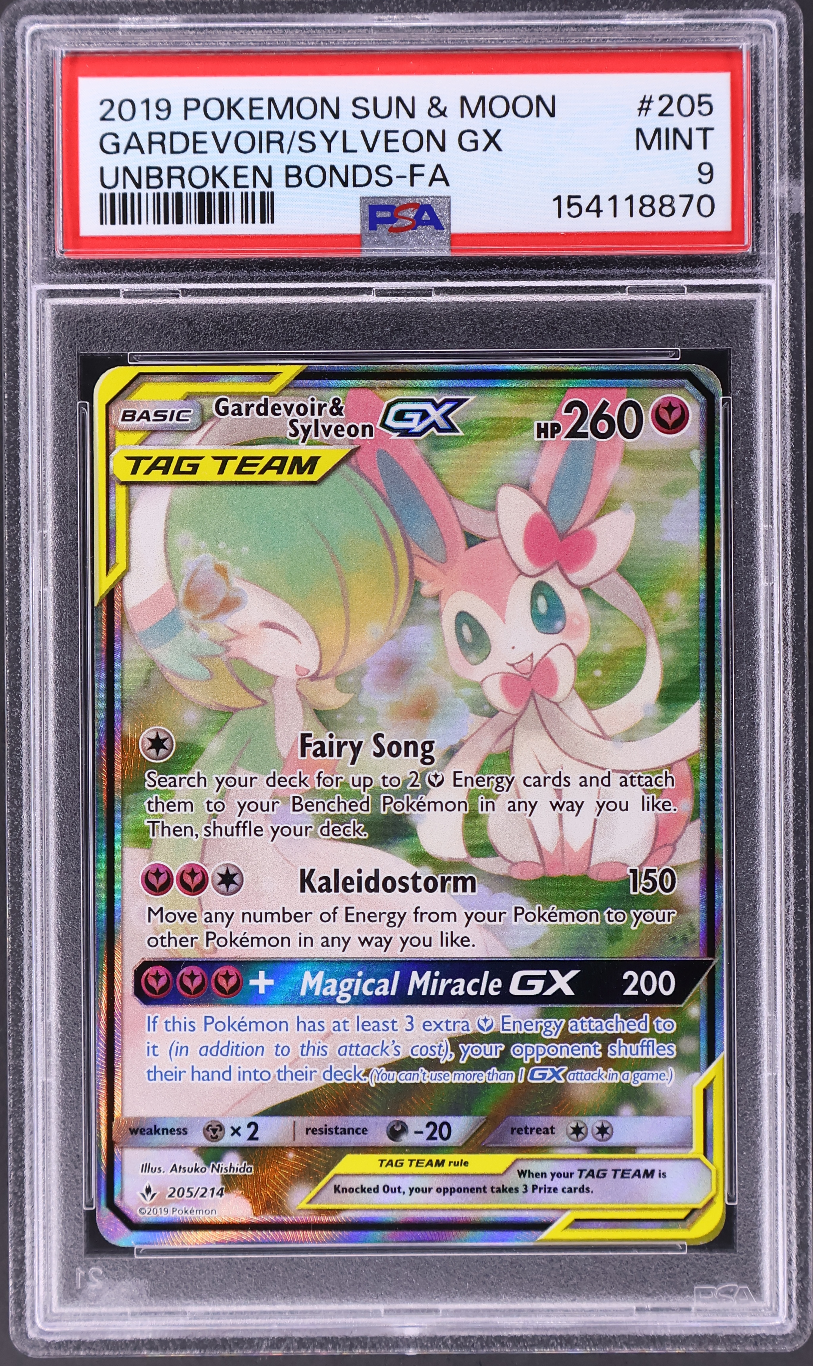 Full Art / Gardevoir & Sylveon Gx