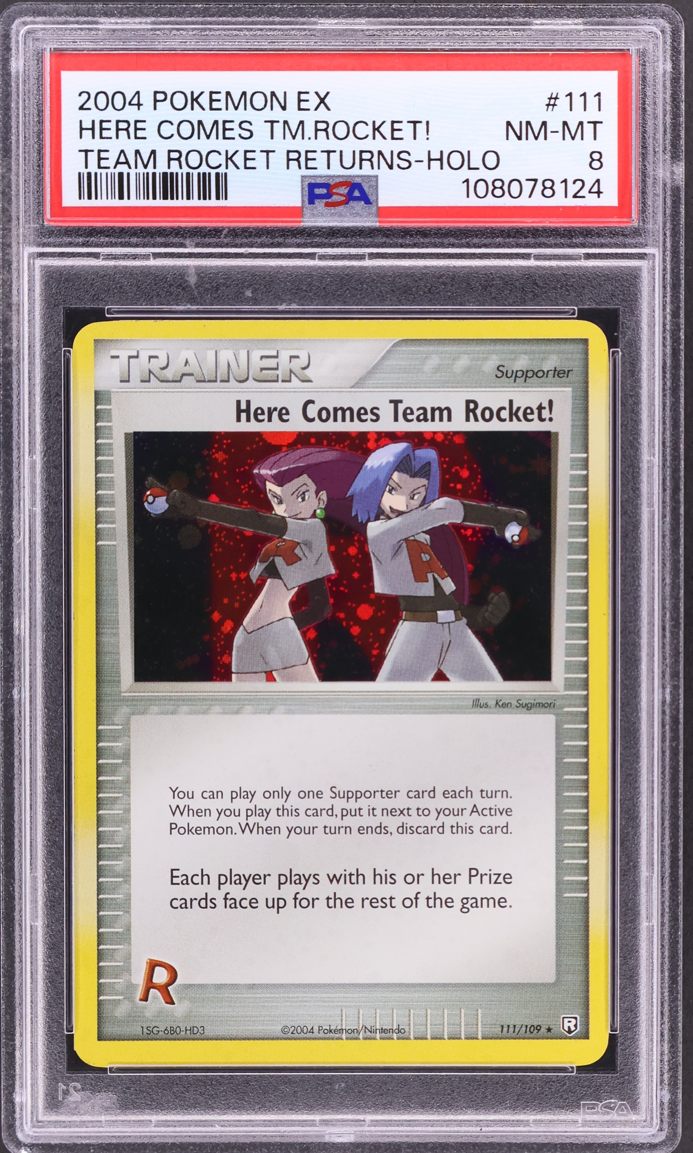 Here Comes Team Rocket!-Holo