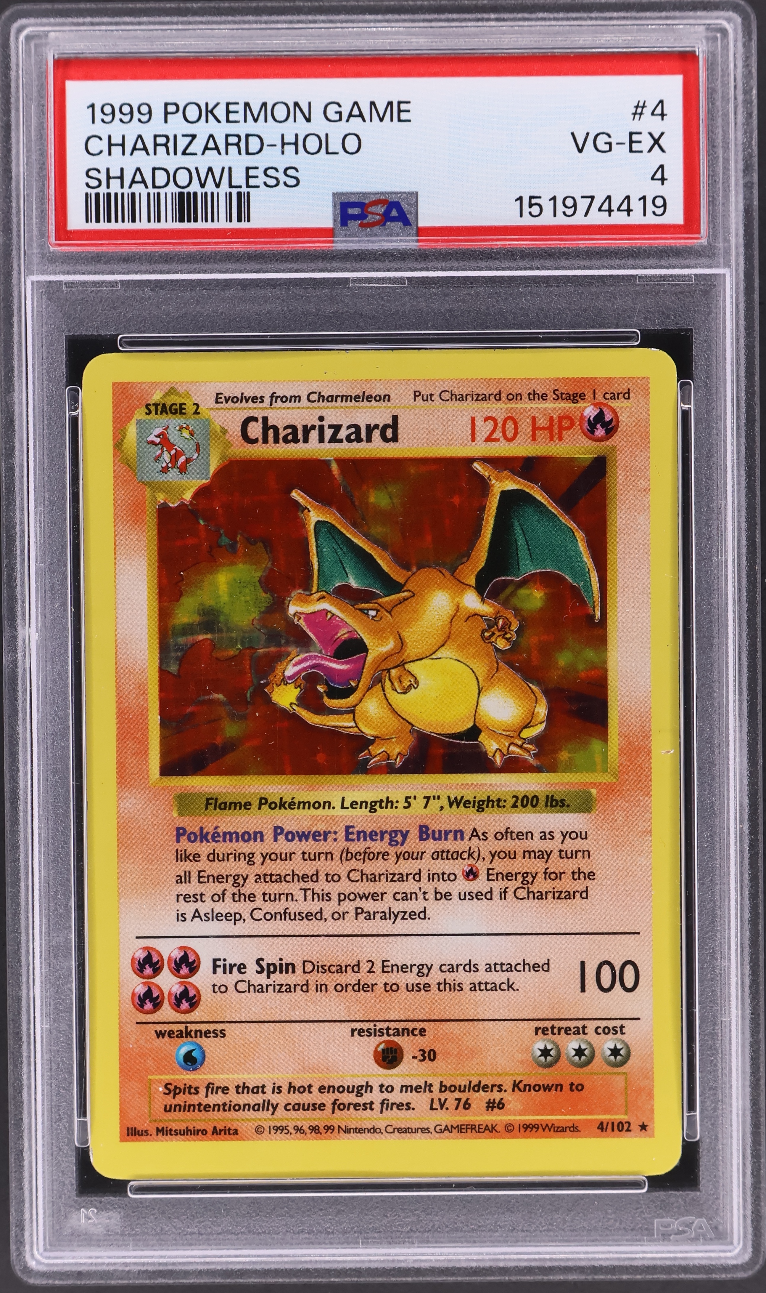 Charizard-Holo [Shadowless]
