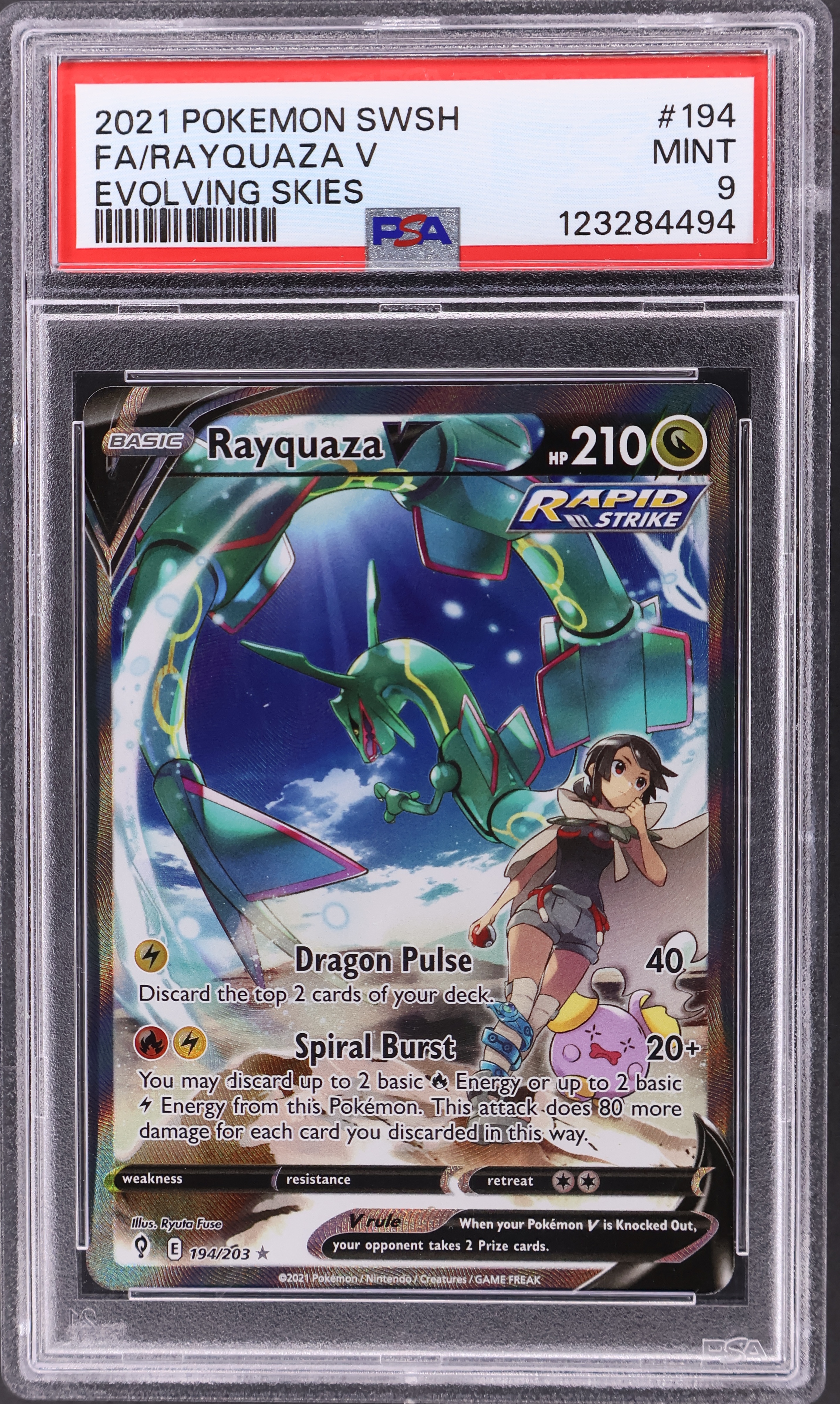 Full Art / Rayquaza V