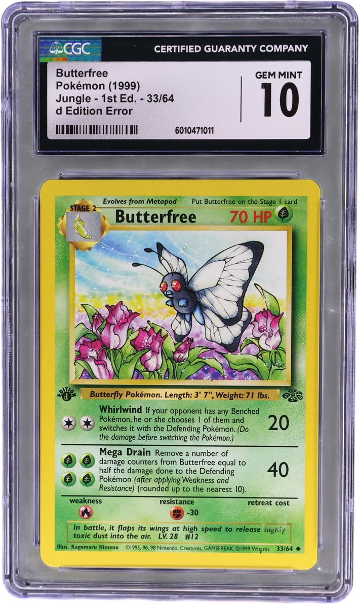 Butterfree [d Edition Error]