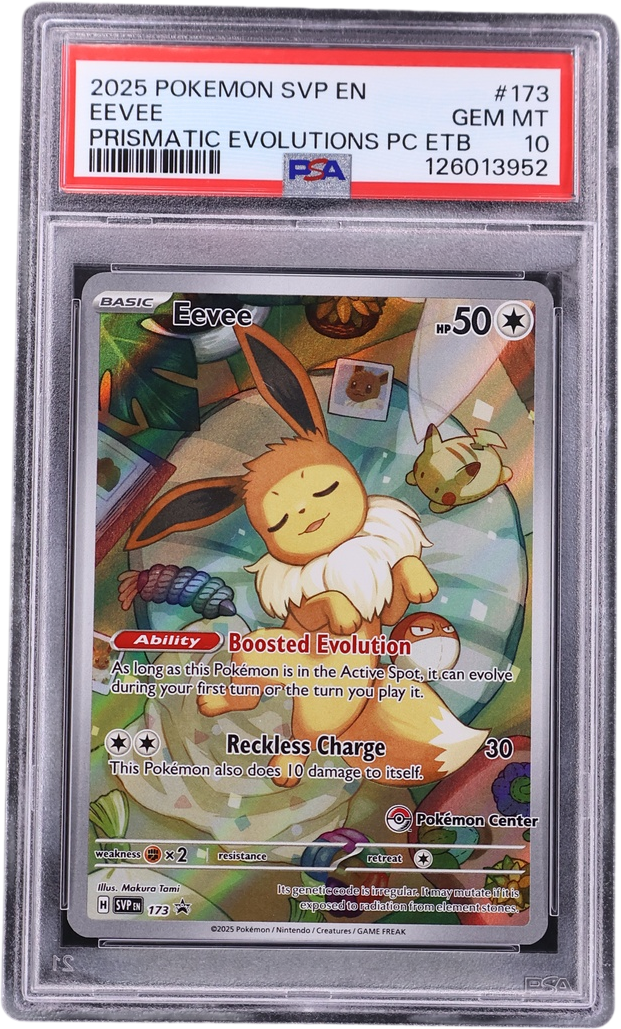 Eevee [Prismatic Evolutions Pokemon Center Elite Trainer Box]