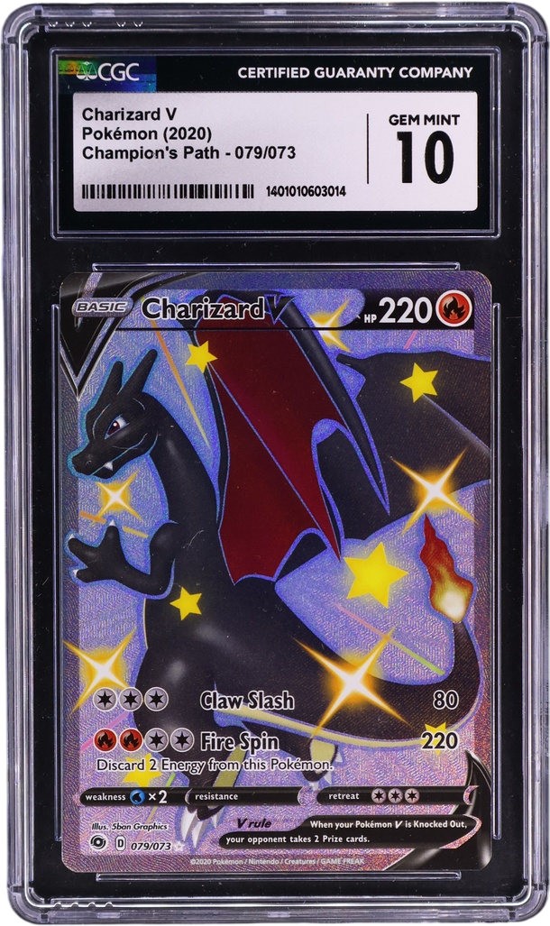 Charizard V [Secret Rare Holo]