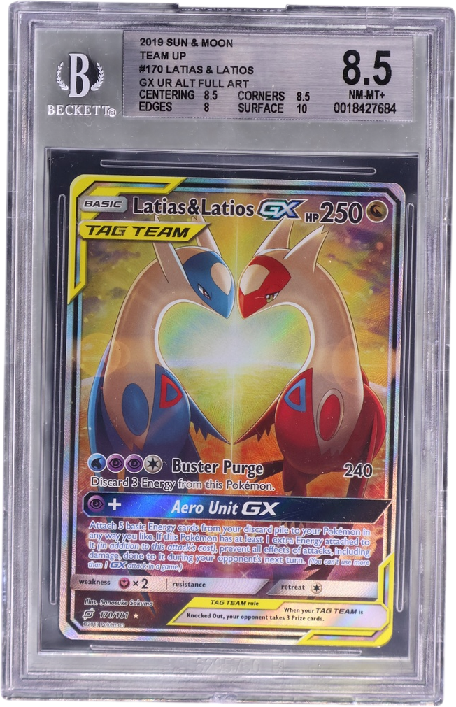 Latias & Latios GX UR ALT FULL ART