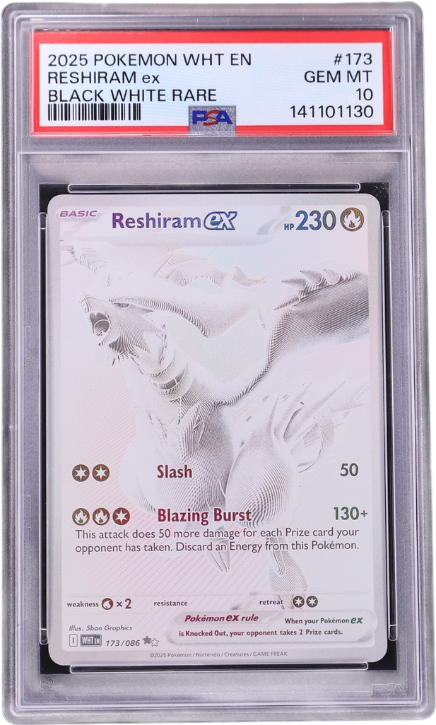 Reshiram Ex [Black White Rare]