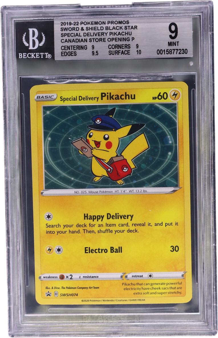 Special Delivery Pikachu P/(Canadian Pok?mon Store Opening)